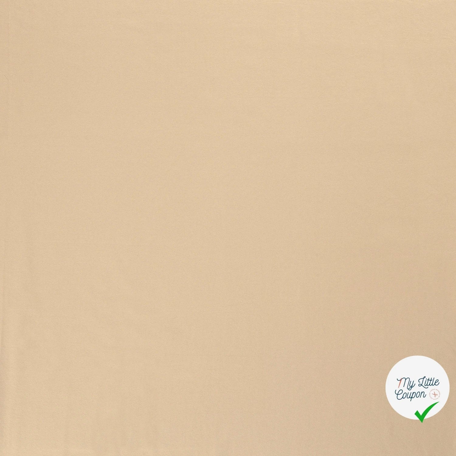 JERSEY DE COTON BELLE TENUE BEIGE - My Little Coupon