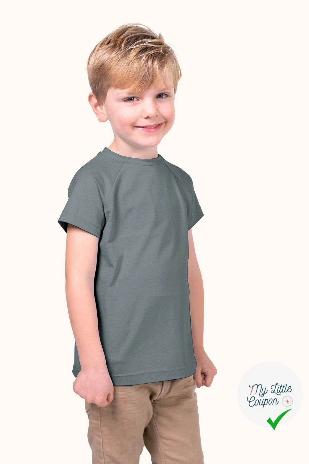 JERSEY DE COTON BELLE TENUE BLEU ACIER - My Little Coupon