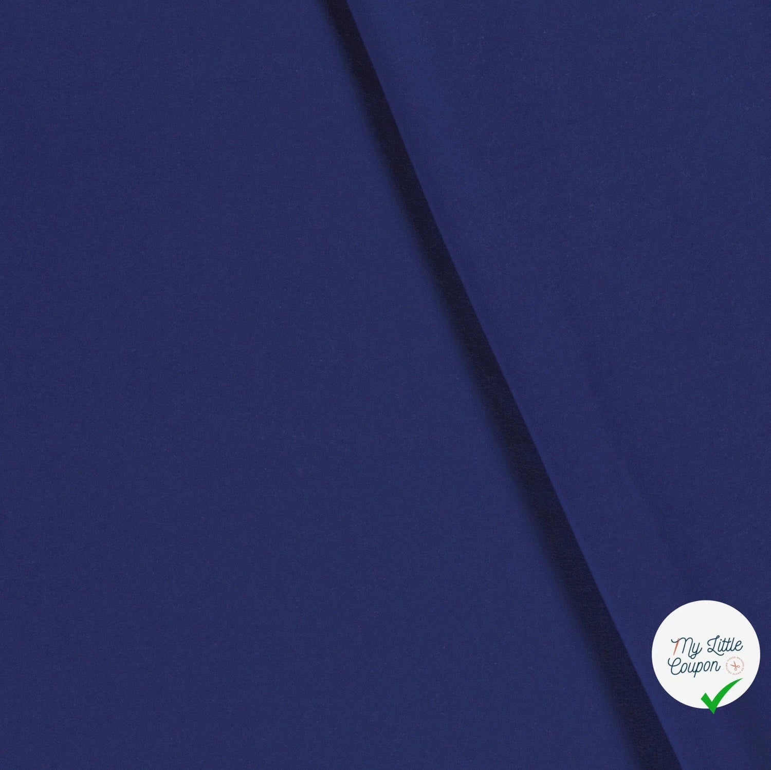 JERSEY DE COTON BELLE TENUE COBALT - My Little Coupon