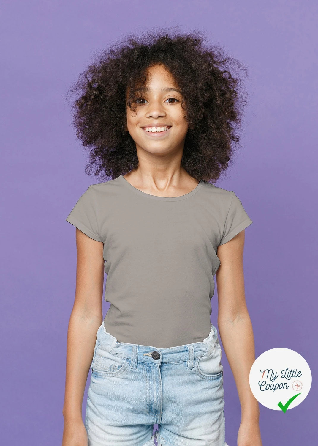 JERSEY DE COTON BELLE TENUE GRIS - My Little Coupon