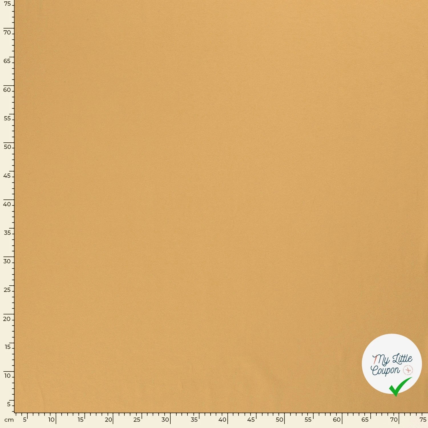 JERSEY DE COTON BELLE TENUE JAUNE CANARI - My Little Coupon