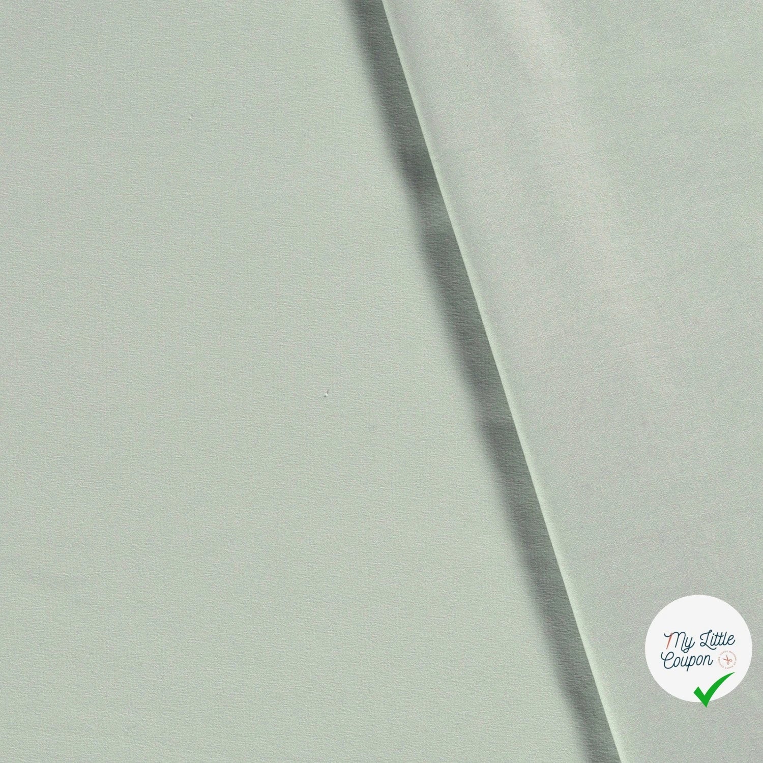 JERSEY DE COTON BELLE TENUE MENTHE - My Little Coupon