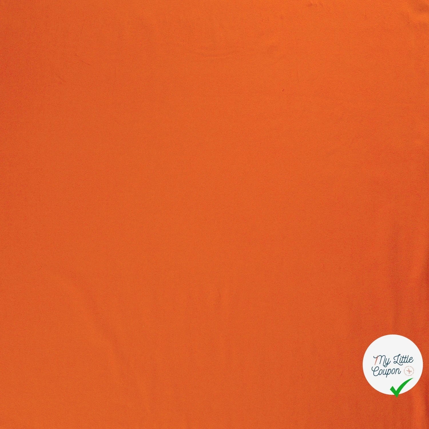 JERSEY DE COTON BELLE TENUE ORANGE - My Little Coupon
