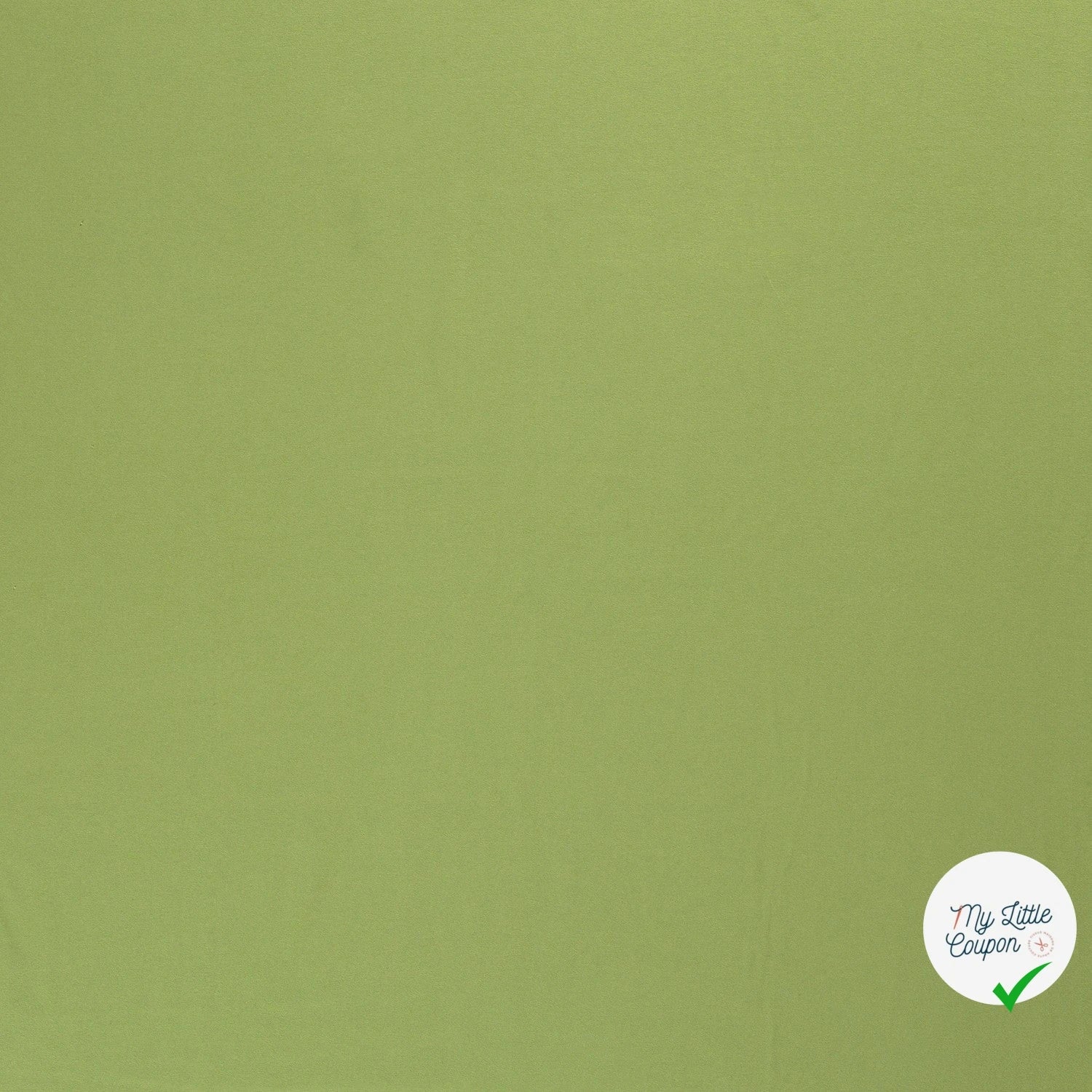 JERSEY DE COTON BELLE TENUE POMME VERTE - My Little Coupon