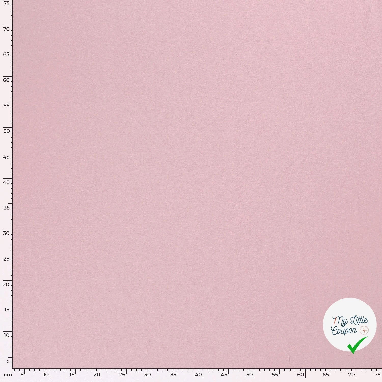 JERSEY DE COTON BELLE TENUE ROSE CLAIR - My Little Coupon