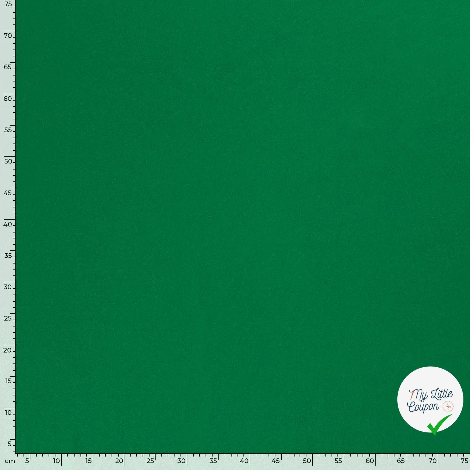 JERSEY DE COTON BELLE TENUE VERT - My Little Coupon