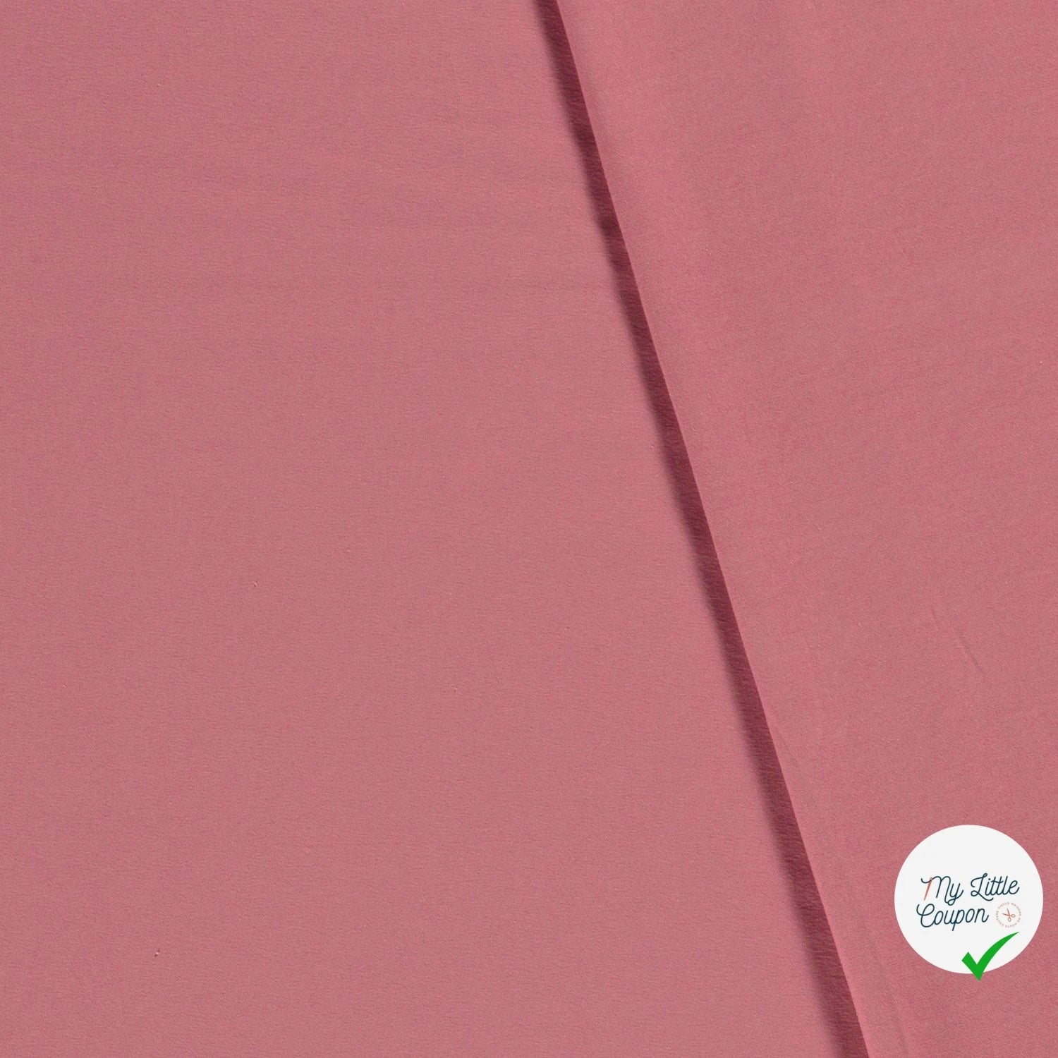 Jersey de coton belle tenue Vieux rose