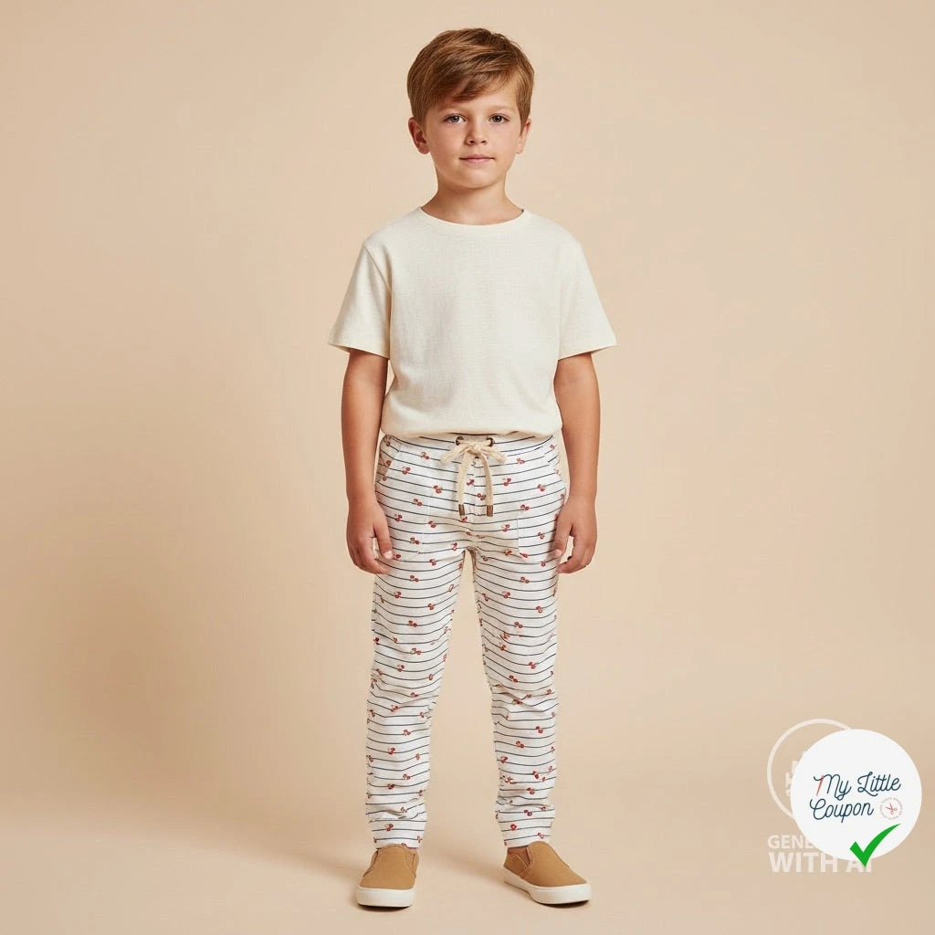 JERSEY DE COTON IMPRIMÉ CERISES - My Little Coupon