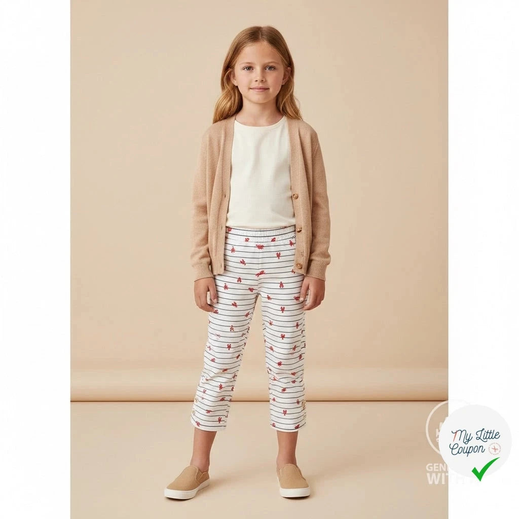 JERSEY DE COTON IMPRIMÉ HOMARDS FOND BLEU MARINE - My Little Coupon