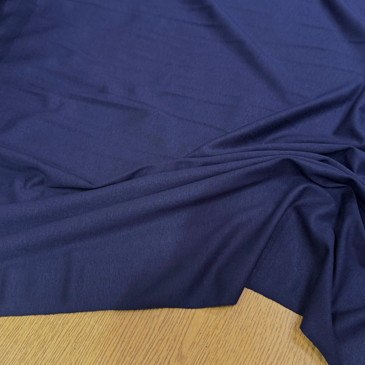 JERSEY DE COTON LEGER BLUE ULTRA STRETCH - My Little Coupon
