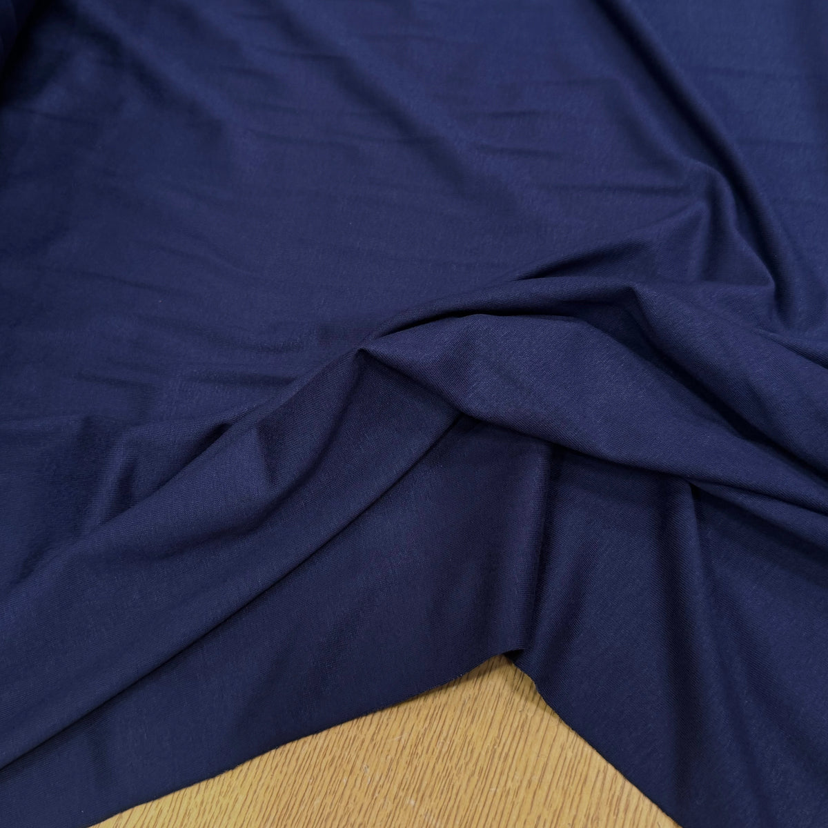 JERSEY DE COTON LEGER BLUE ULTRA STRETCH - My Little Coupon