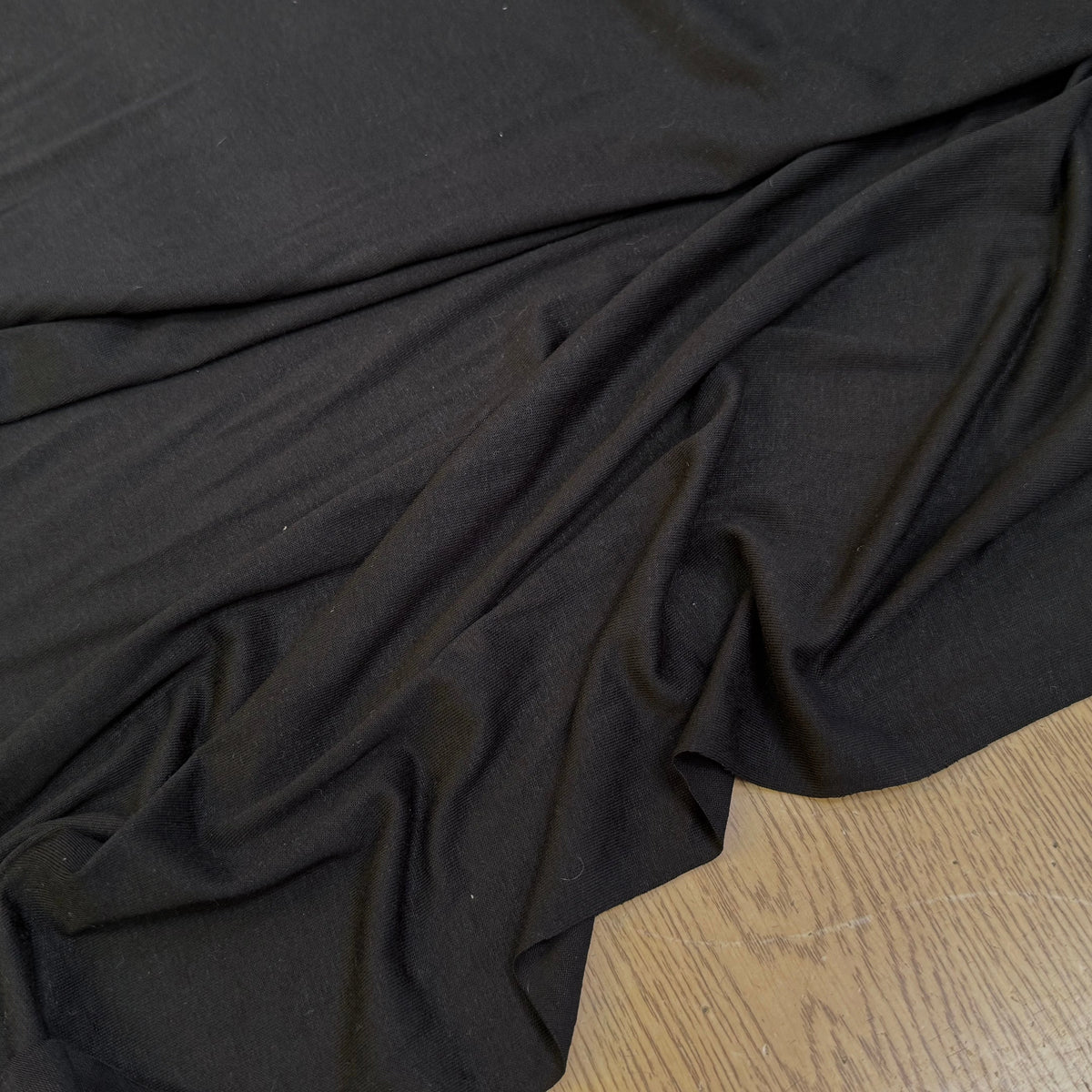 JERSEY DE COTON LEGER NOIR SUPER STRETCH BEAU TOUCHER - My Little Coupon