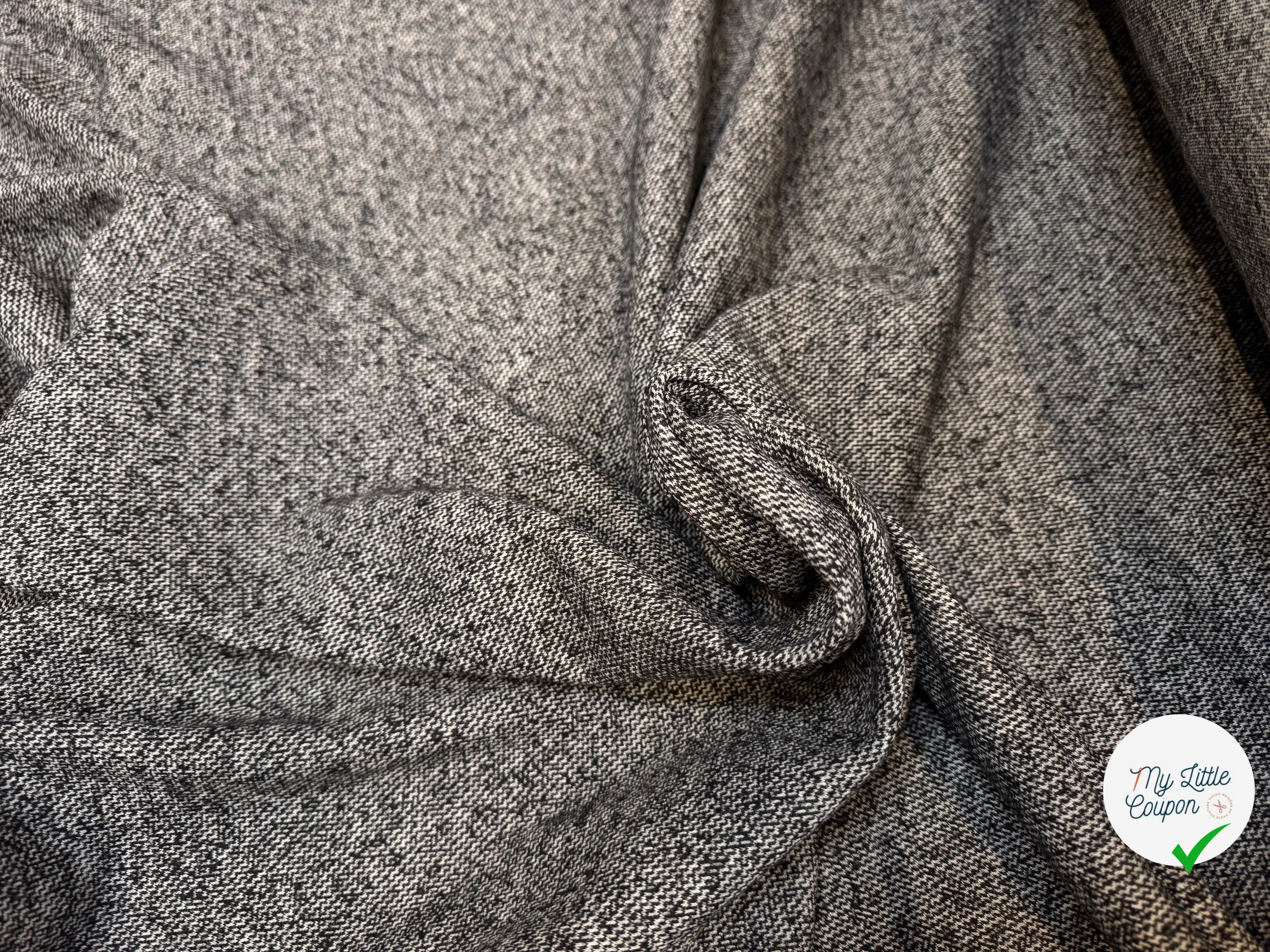 JERSEY DE LAINE COTON JACQUARD - My Little Coupon