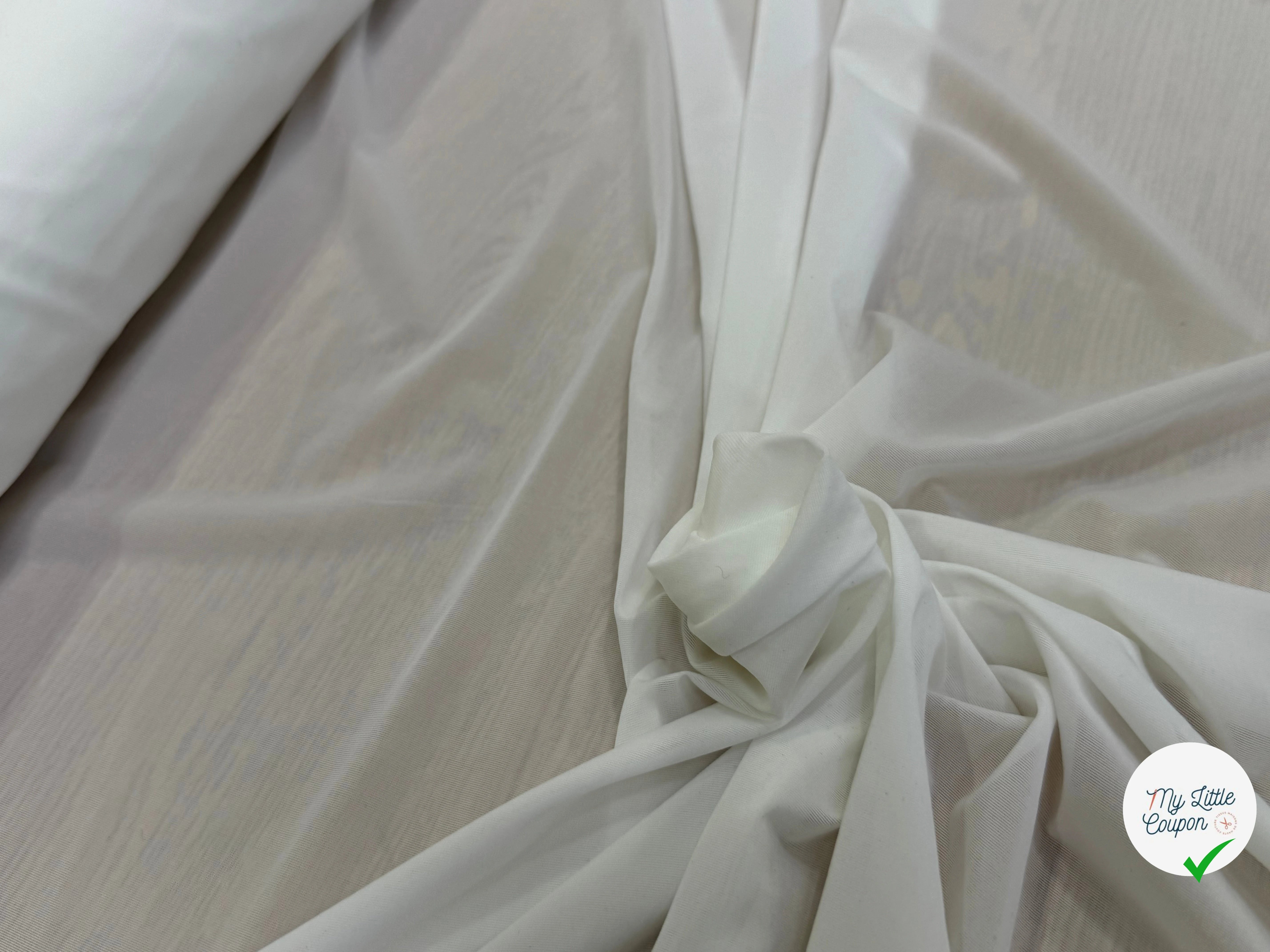 JERSEY FIN ULTRA STRETCH BLANC CASSÉ - My Little Coupon