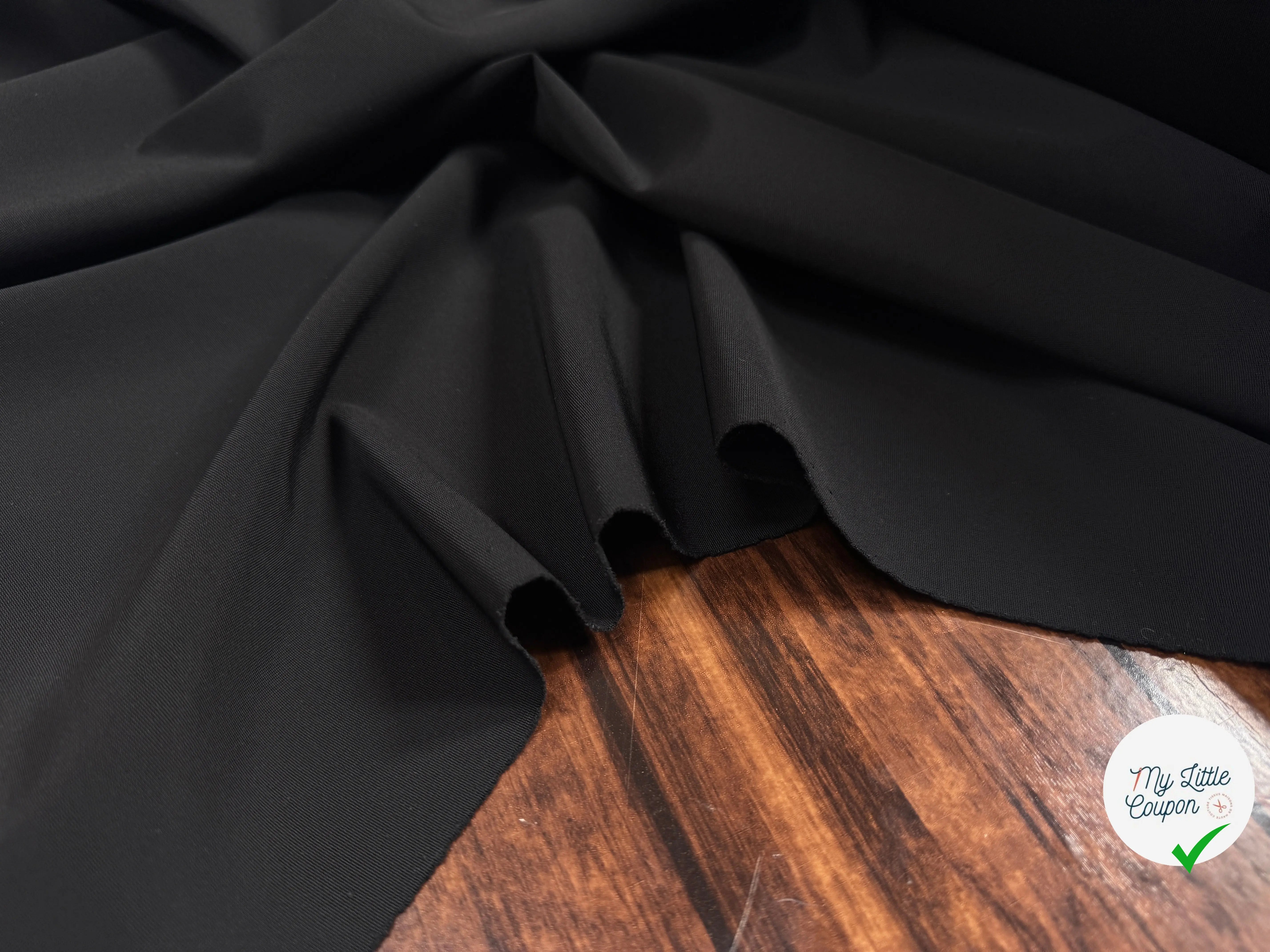JERSEY RIGIDE TECHNIQUE NOIR COUTURE - My Little Coupon