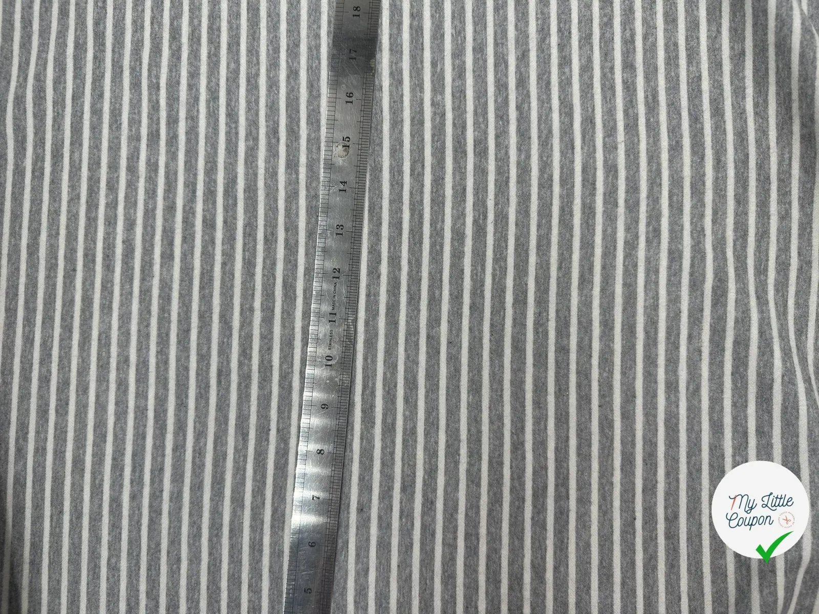 JERSEY TOUT DOUX ÉCRU ET GRIS MSO