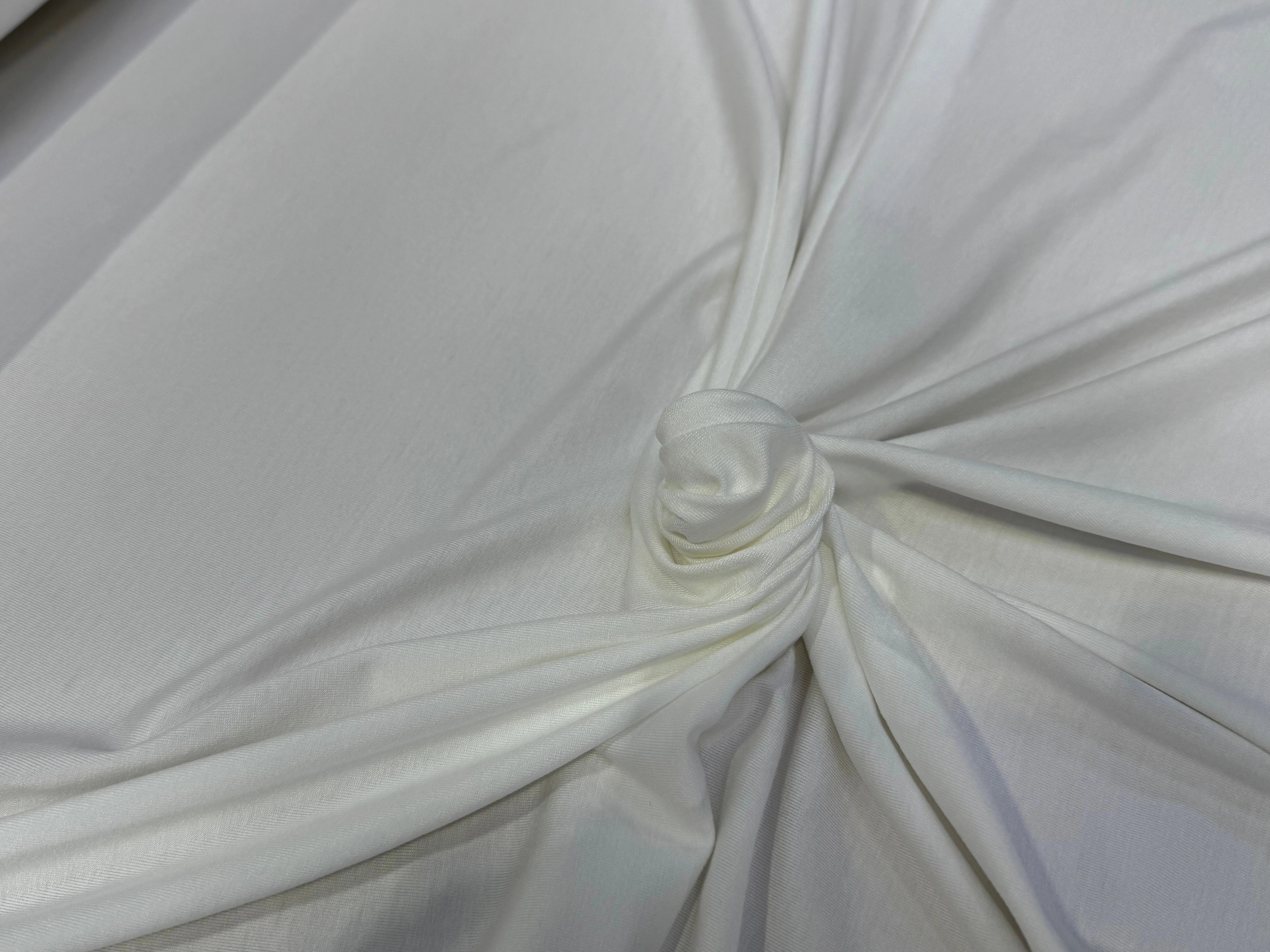 JERSEY VISCOSE EA BLANC ULTRA BEAU MADE IN FRANCE - My Little Coupon