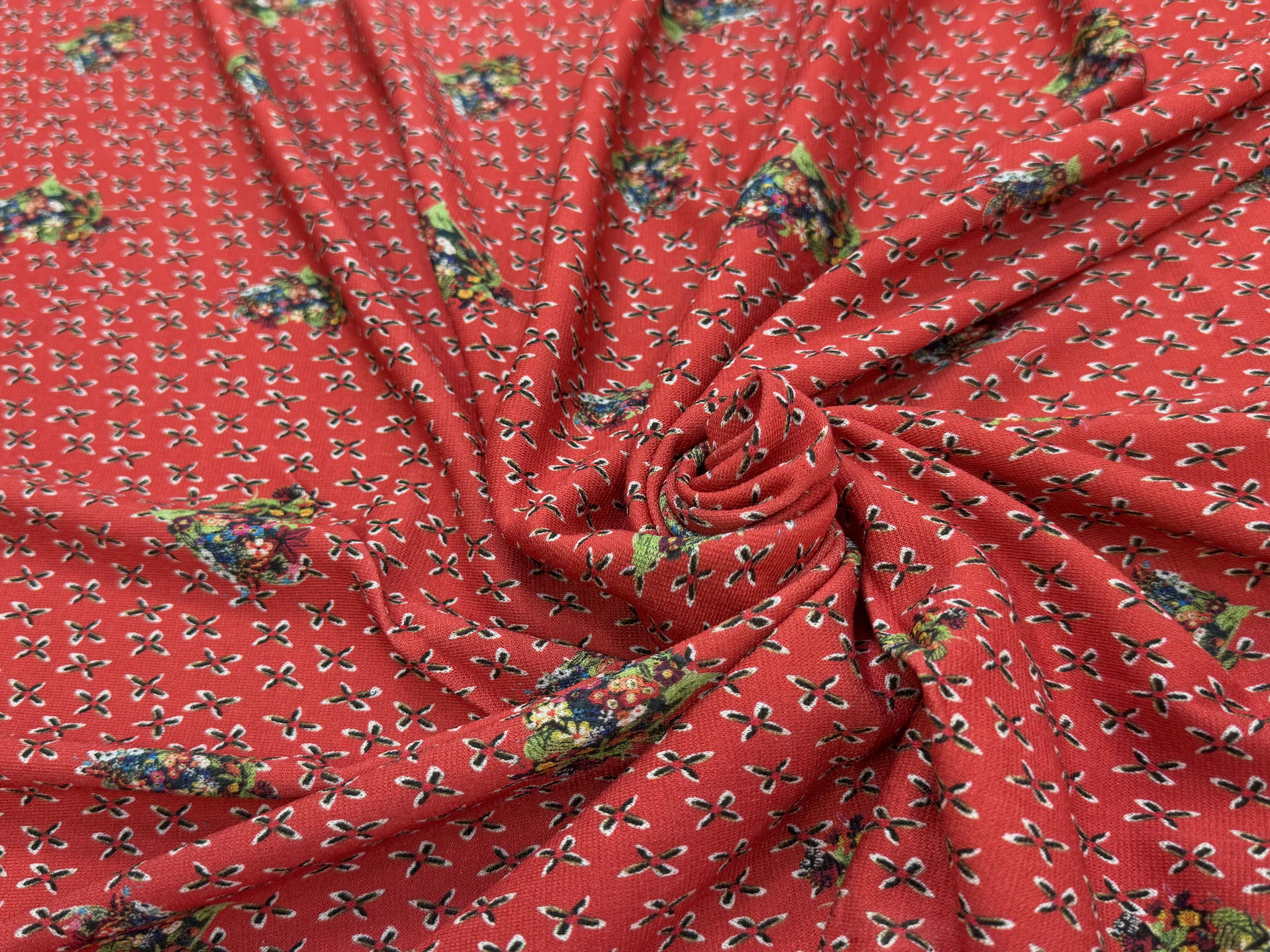 JERSEY VISCOSE KIRA IMPRIMÉ FLEURIS - My Little Coupon