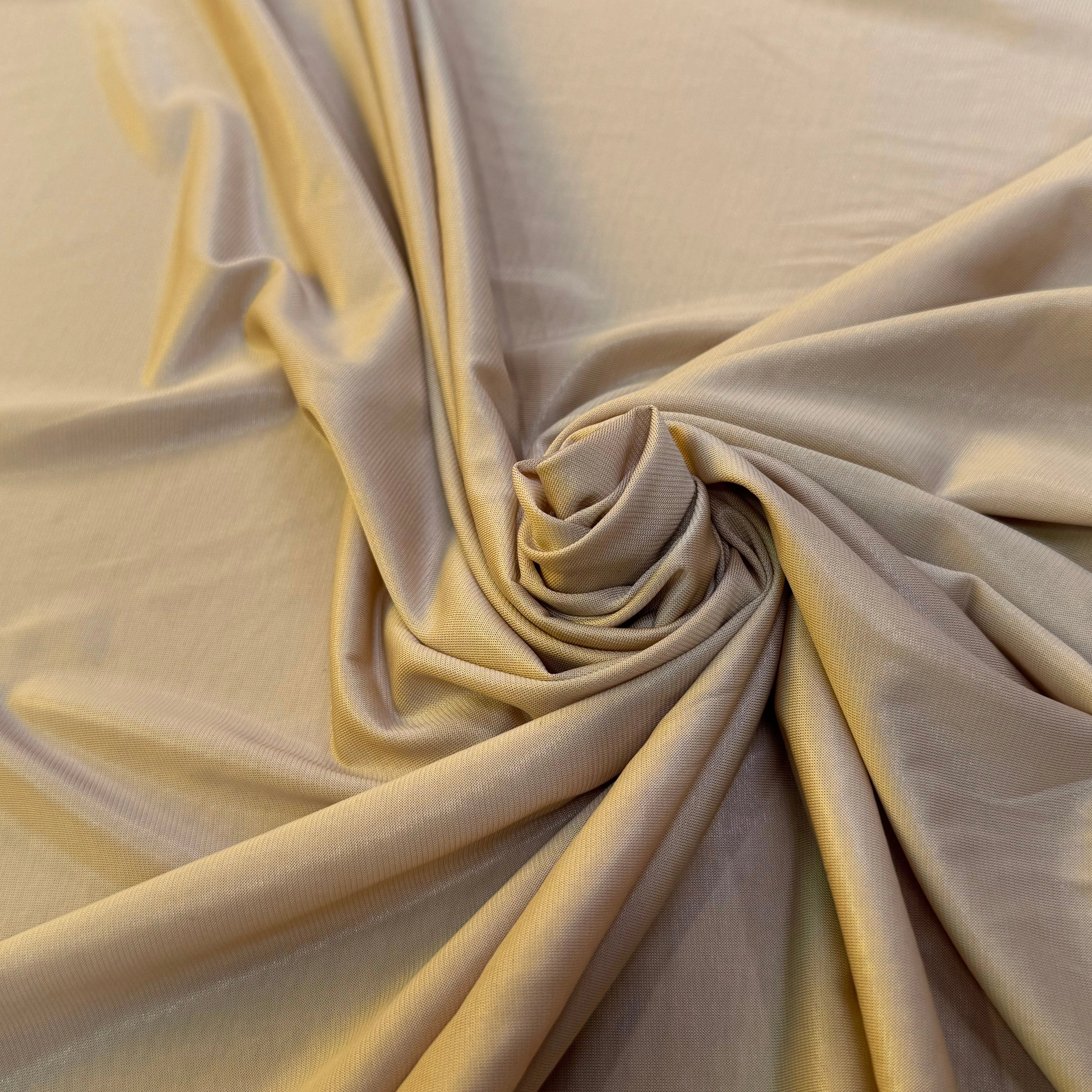 JERSEY VISCOSE LÉGÈREMENT SATINÉ FLUIDE DUNE ULTRA STRETCH - My Little Coupon