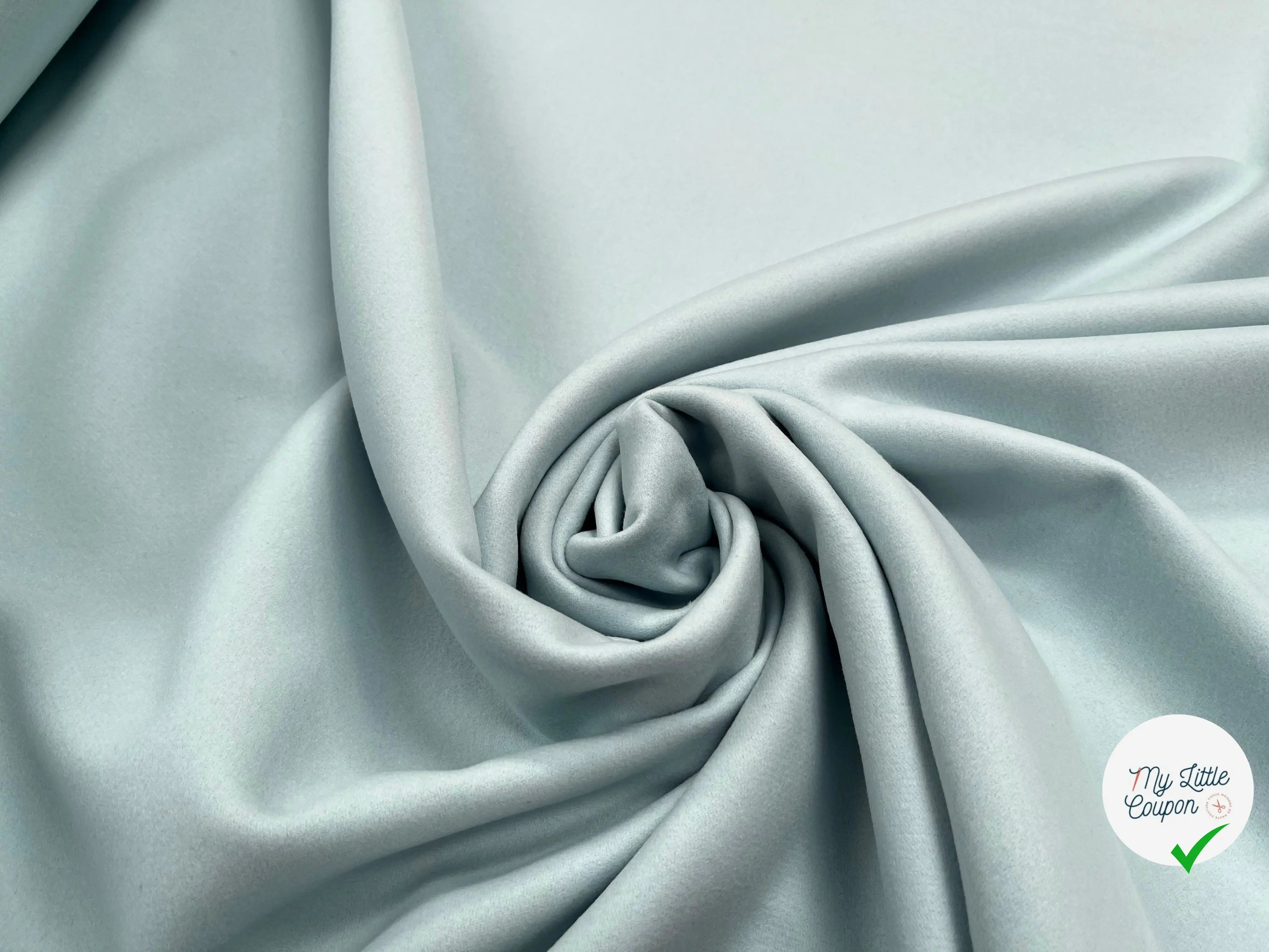 LAINAGE CABAN BLEU CLAIR 75% LAINE VIERGE - My Little Coupon