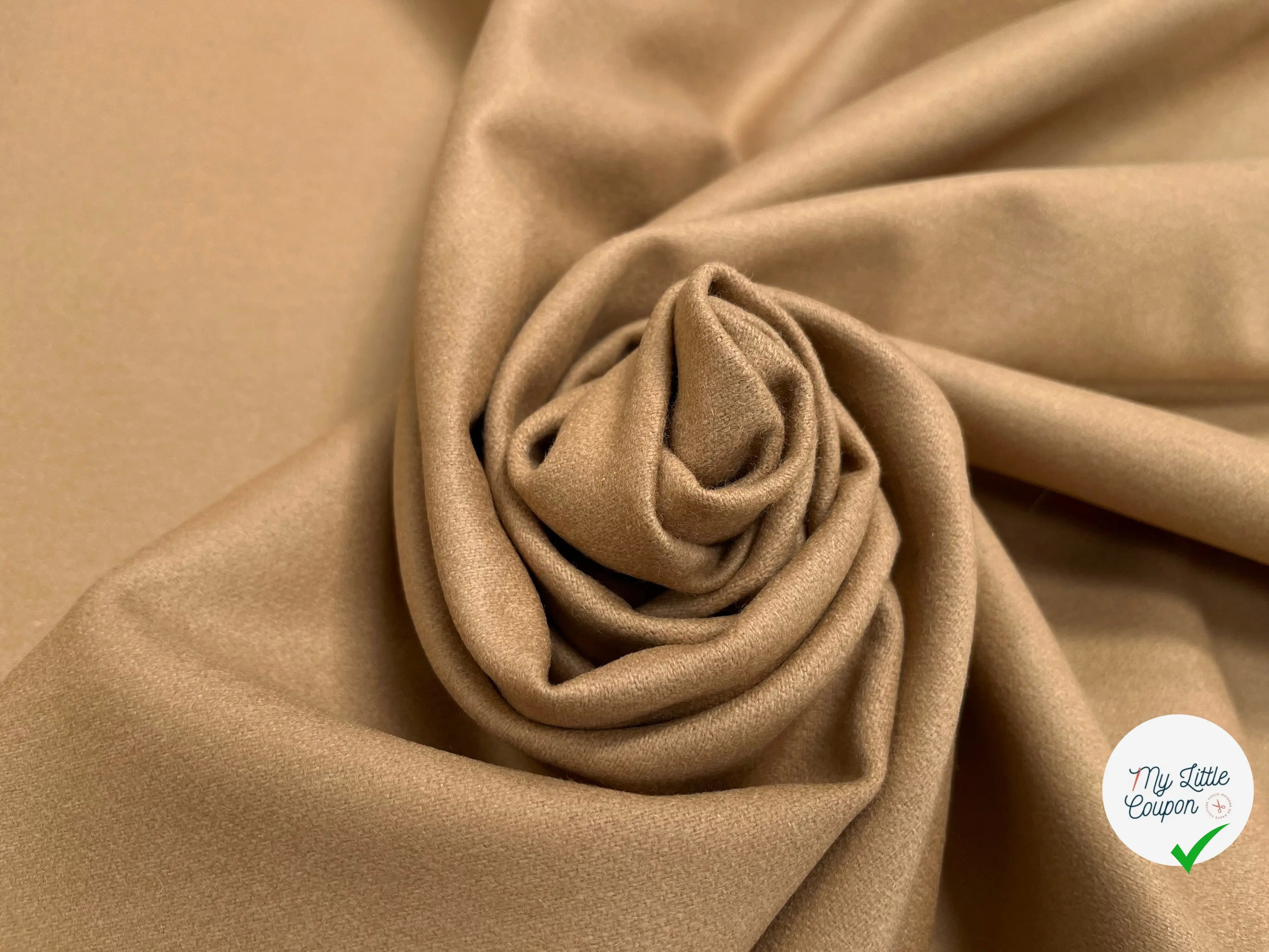 LAINAGE CABAN CARAMEL 80% LAINE VIERGE - My Little Coupon
