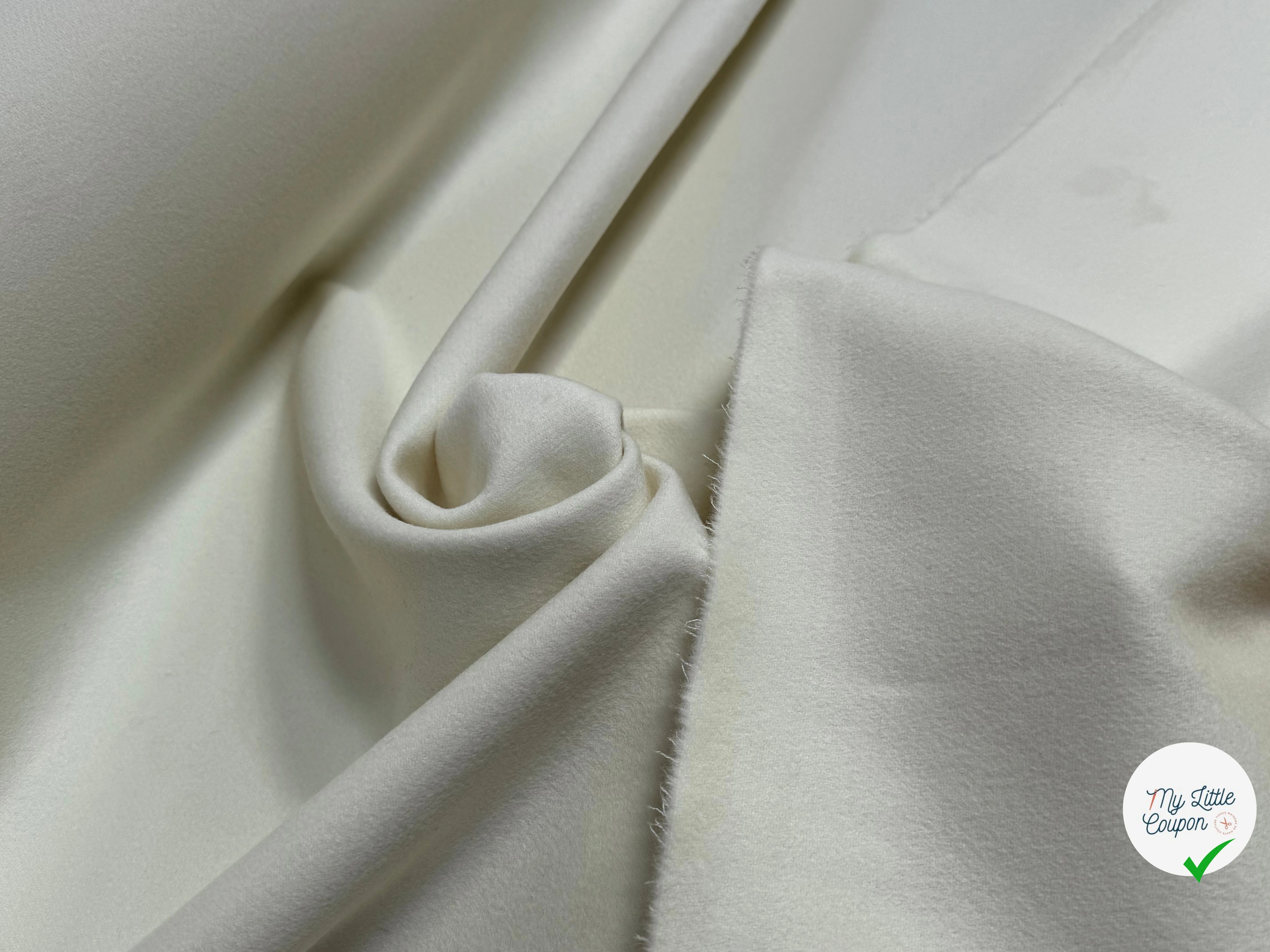 LAINAGE CABAN DOUX ULTRA BEAU BLANC CASSÉ - My Little Coupon
