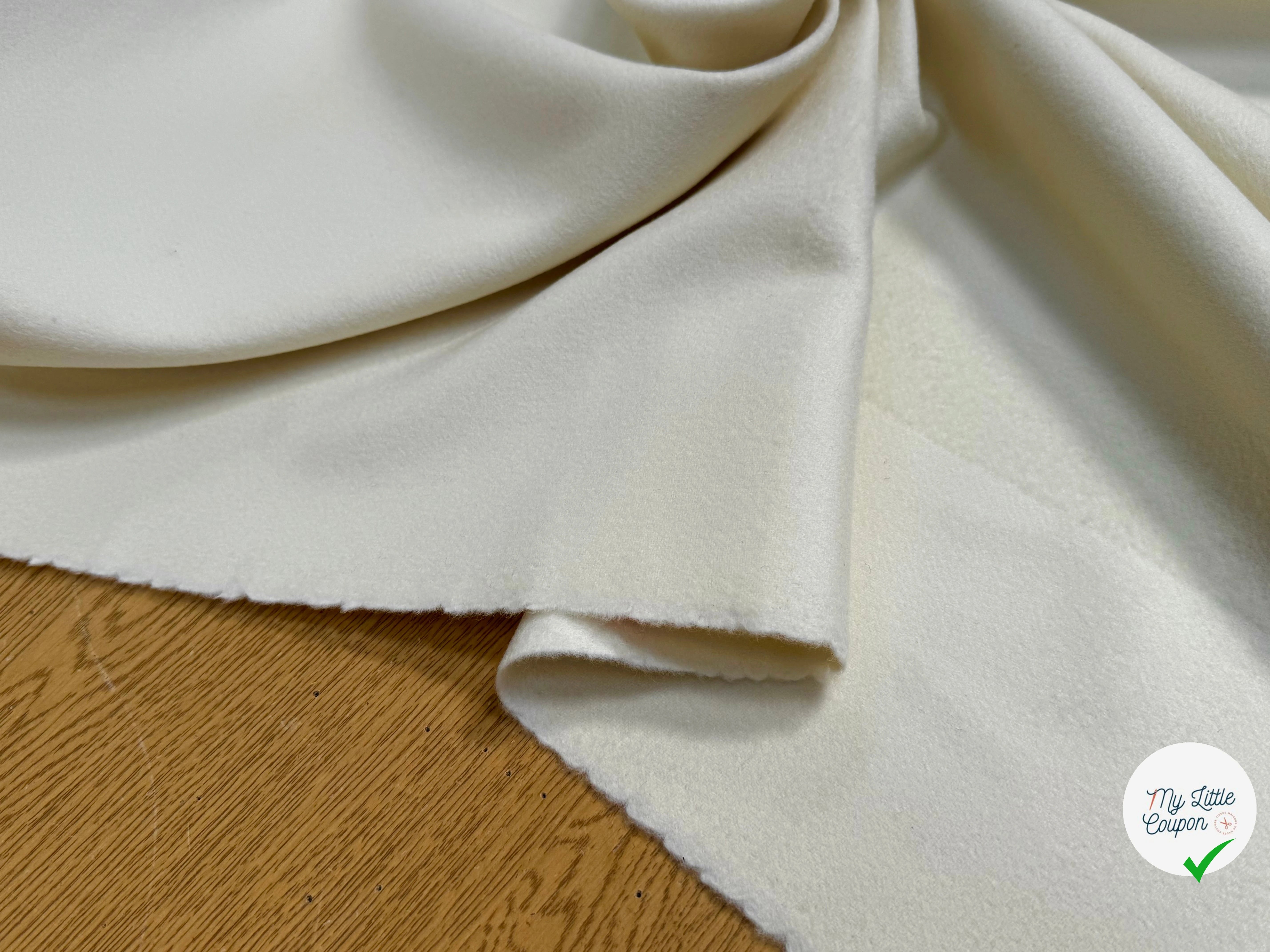 LAINAGE CABAN DOUX ULTRA BEAU BLANC CASSÉ - My Little Coupon