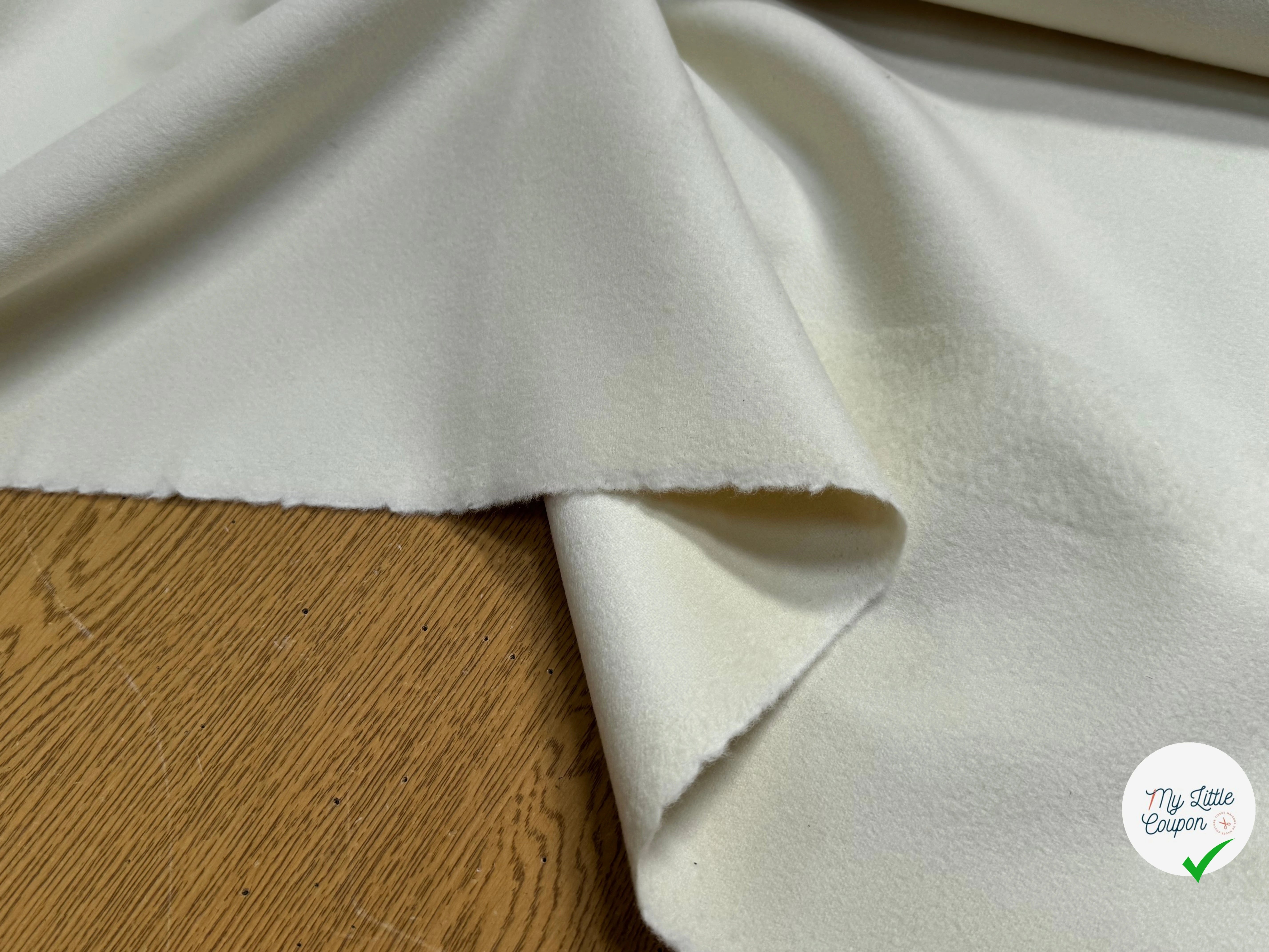 LAINAGE CABAN DOUX ULTRA BEAU BLANC CASSÉ - My Little Coupon