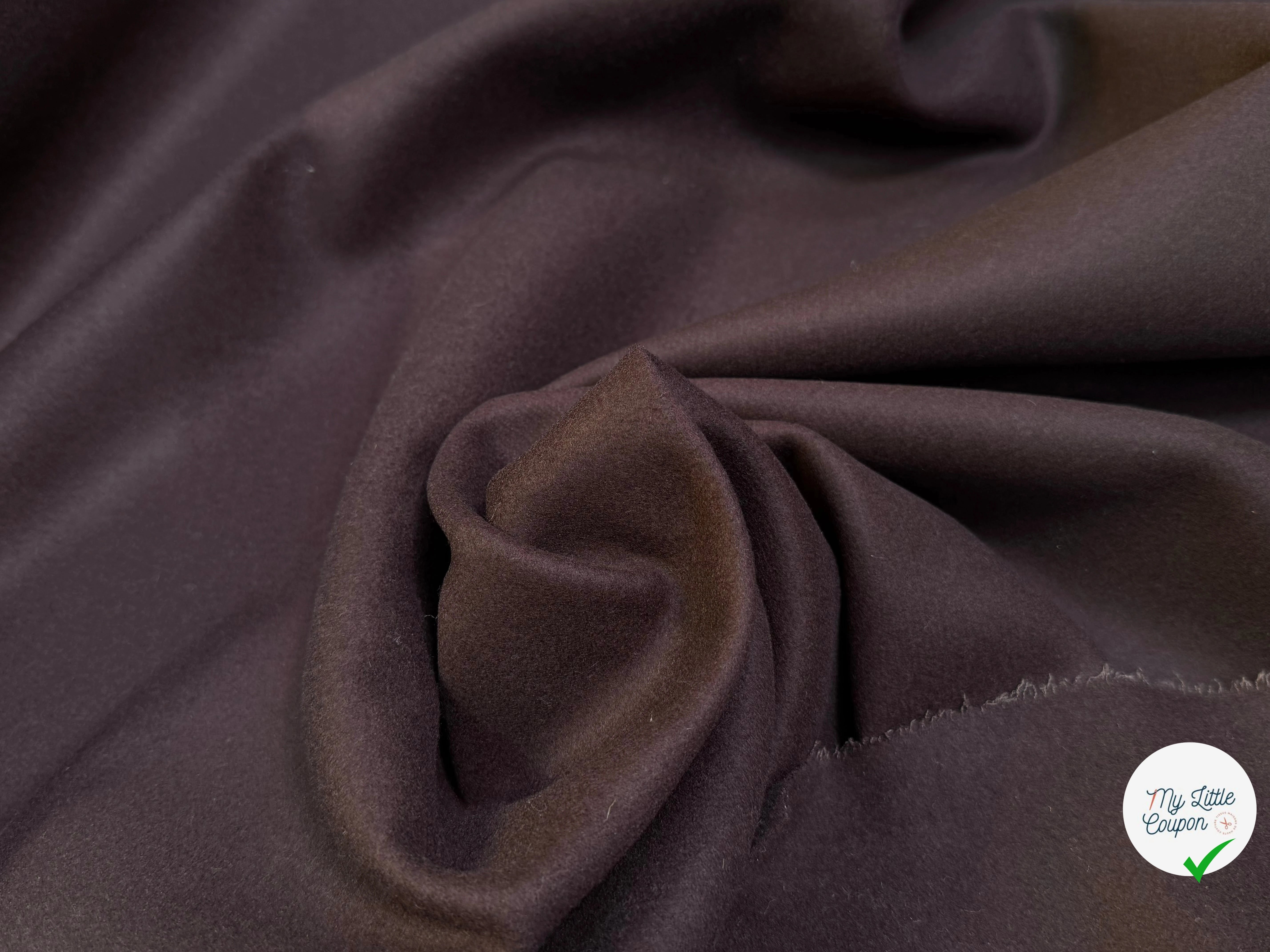 LAINAGE CABAN MARRON FONCÉ SUBLIME - My Little Coupon