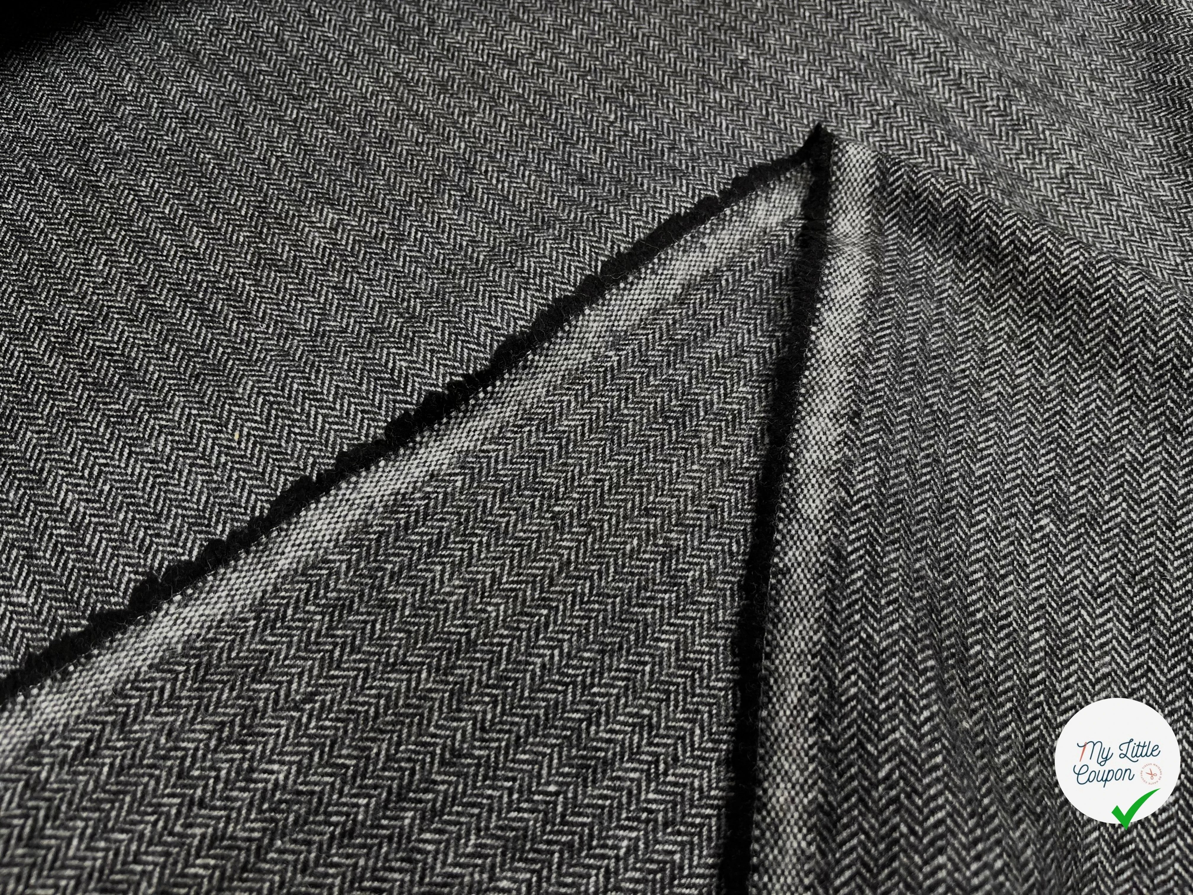 LAINAGE CHEVRON GRATTE 339 GRIS CHIC - My Little Coupon