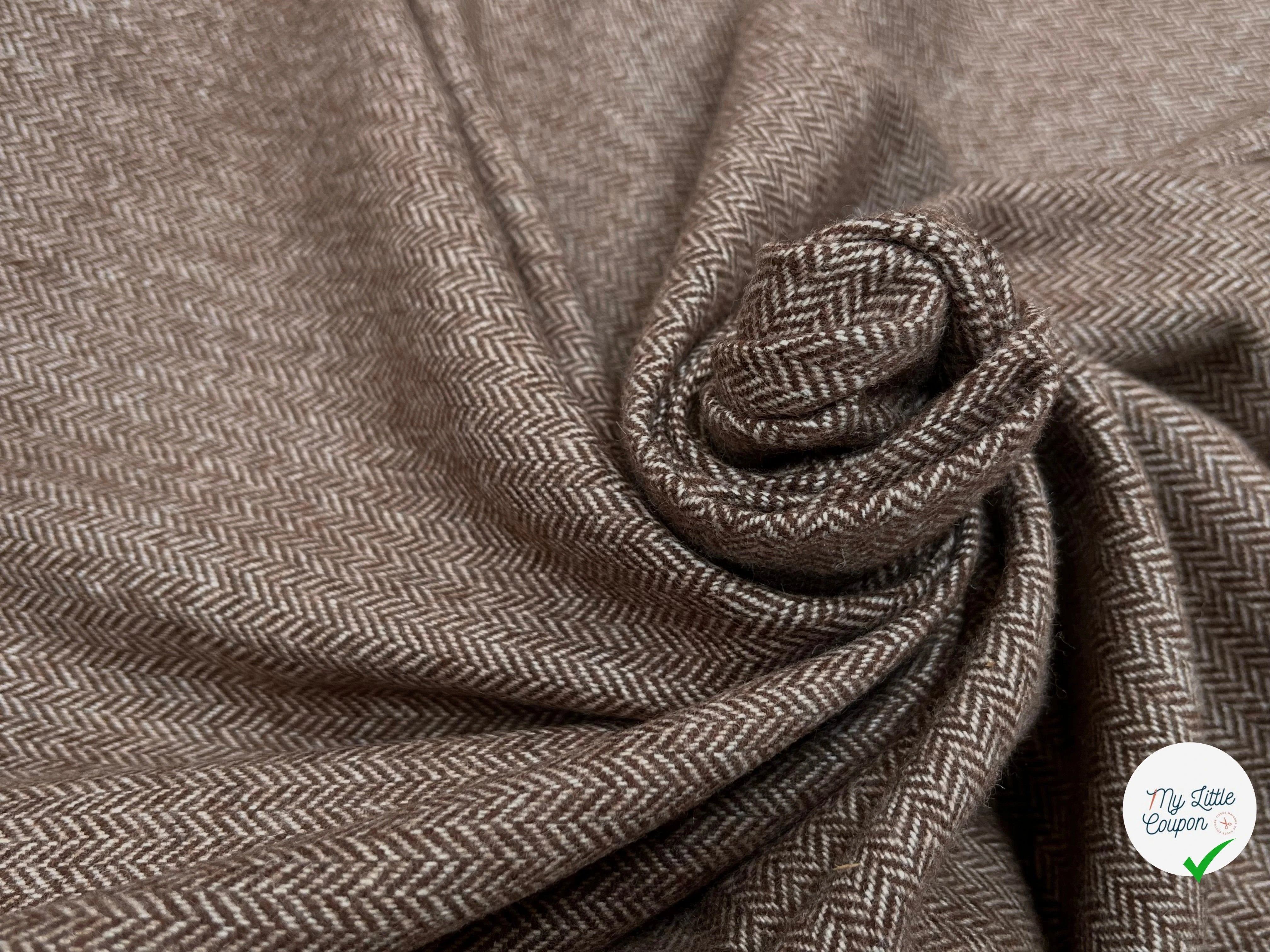LAINAGE CHEVRON GRATTE 339 MARRON CHIC - My Little Coupon