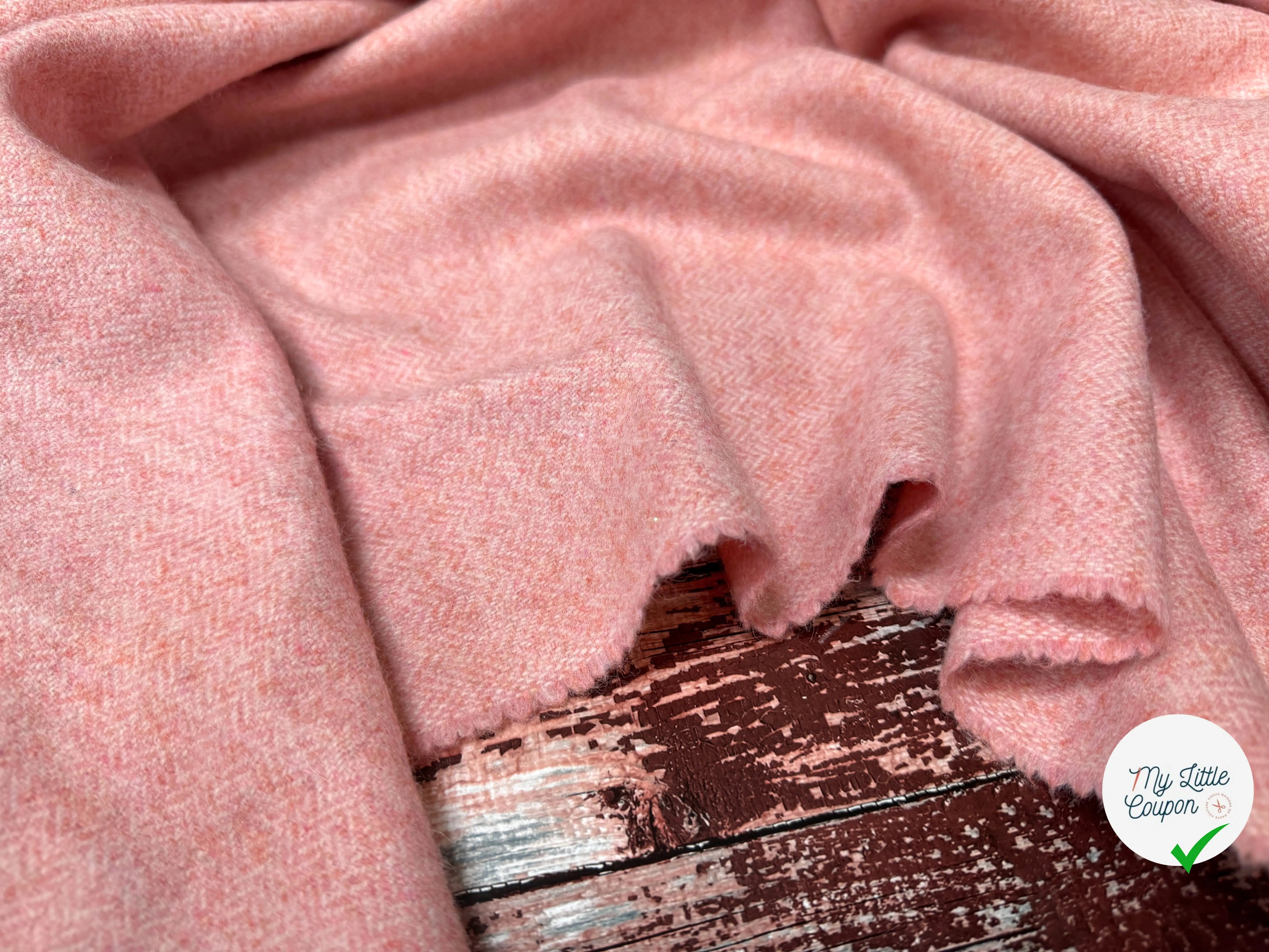 LAINAGE CHEVRON ROSE - My Little Coupon