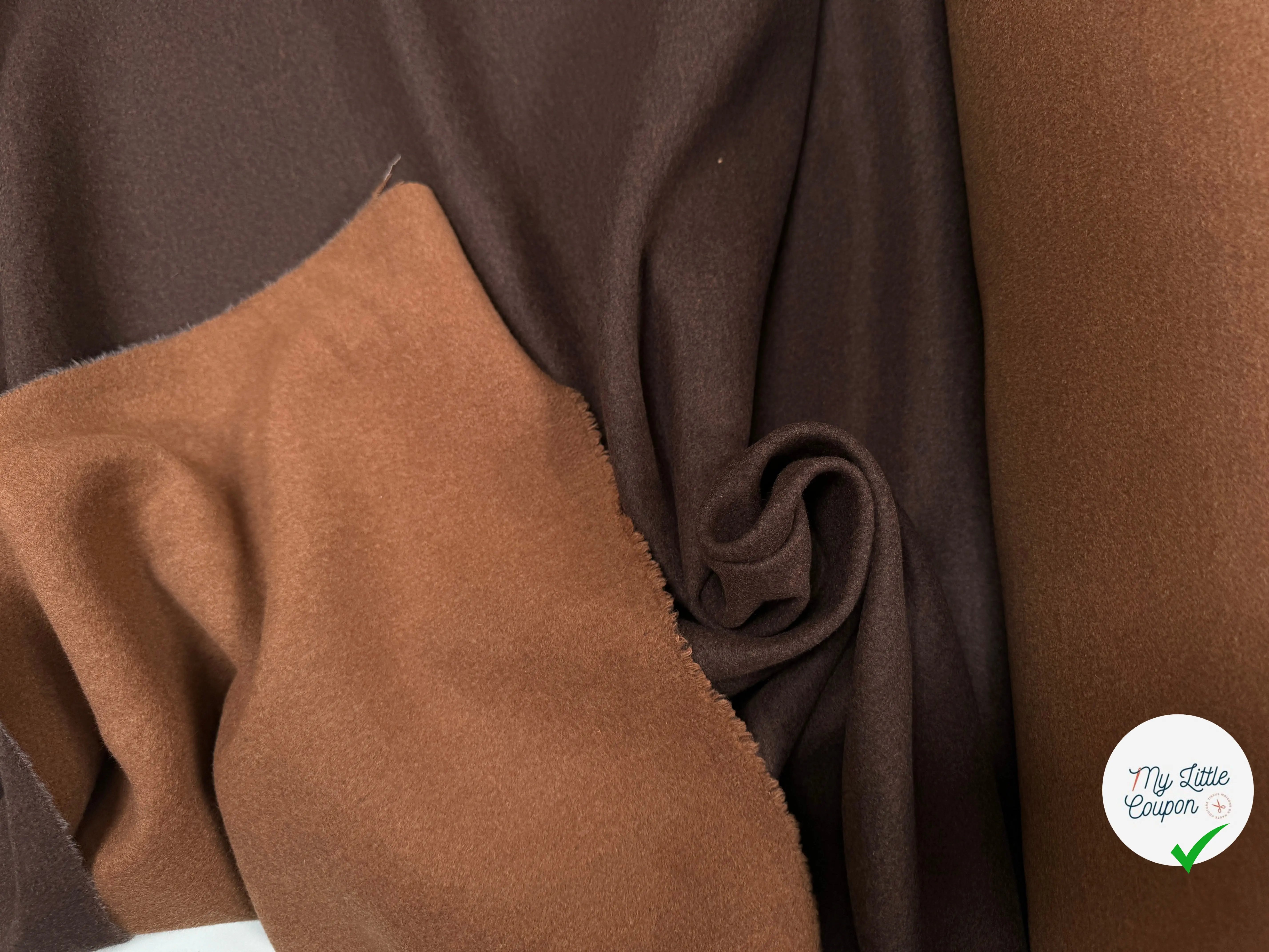 LAINAGE LAINE VIERGE ET ALPAGA BRUN & CAMEL - My Little Coupon