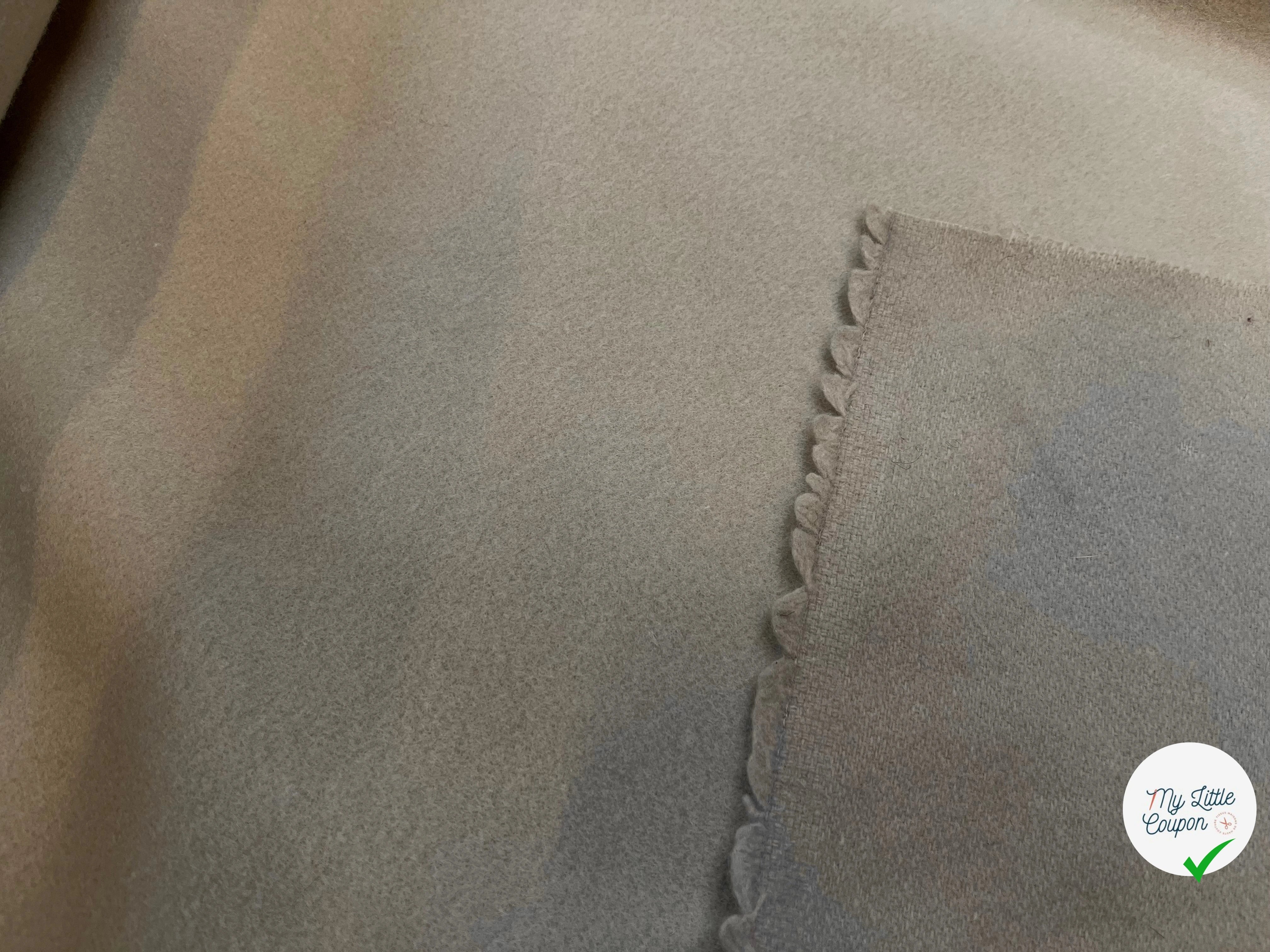 LAINAGE MANTEAU 100% CASHMERE BEIGE FONCÉ - My Little Coupon