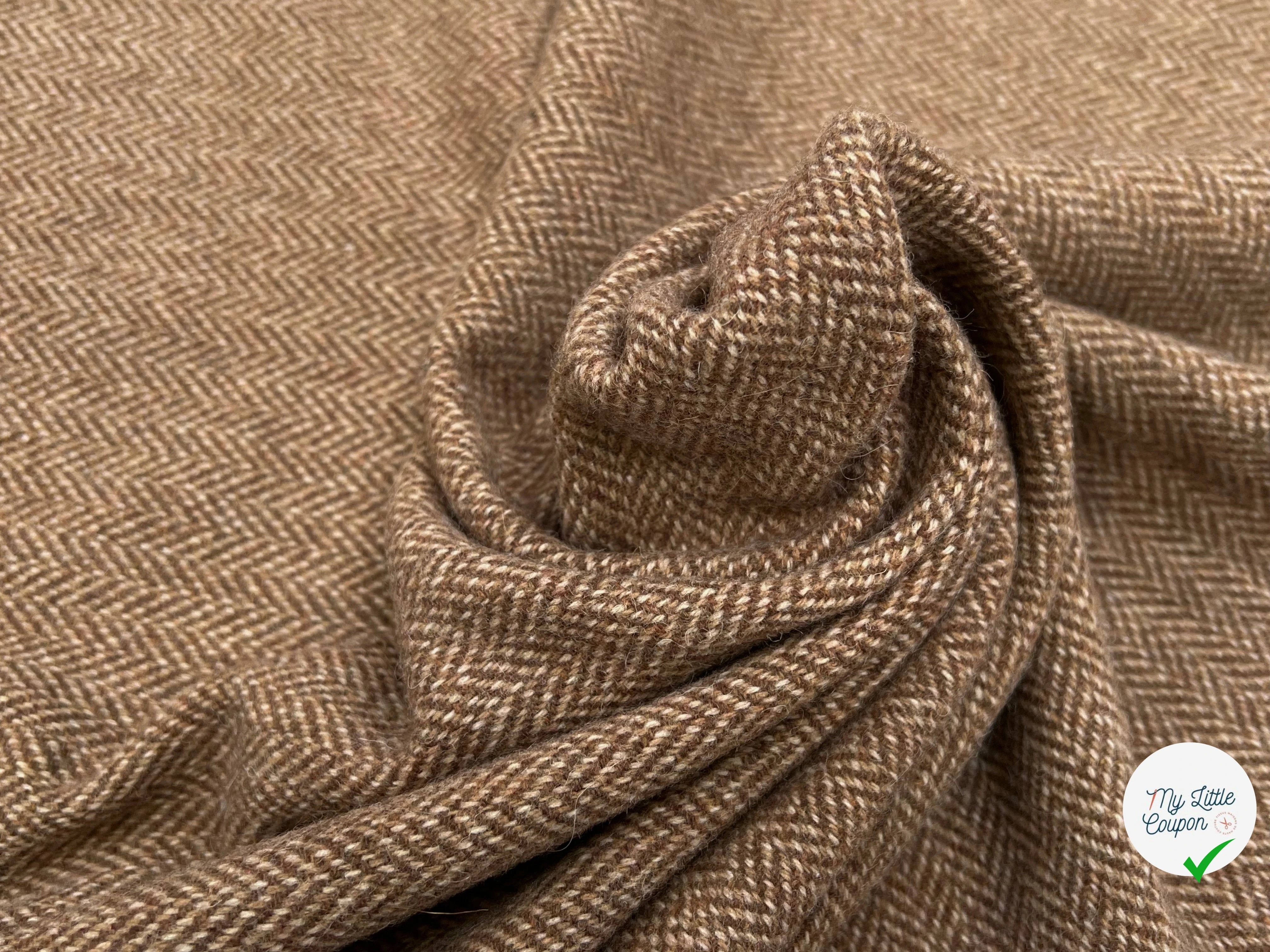 LAINAGE MANTEAU CHEVRON MARRON - My Little Coupon