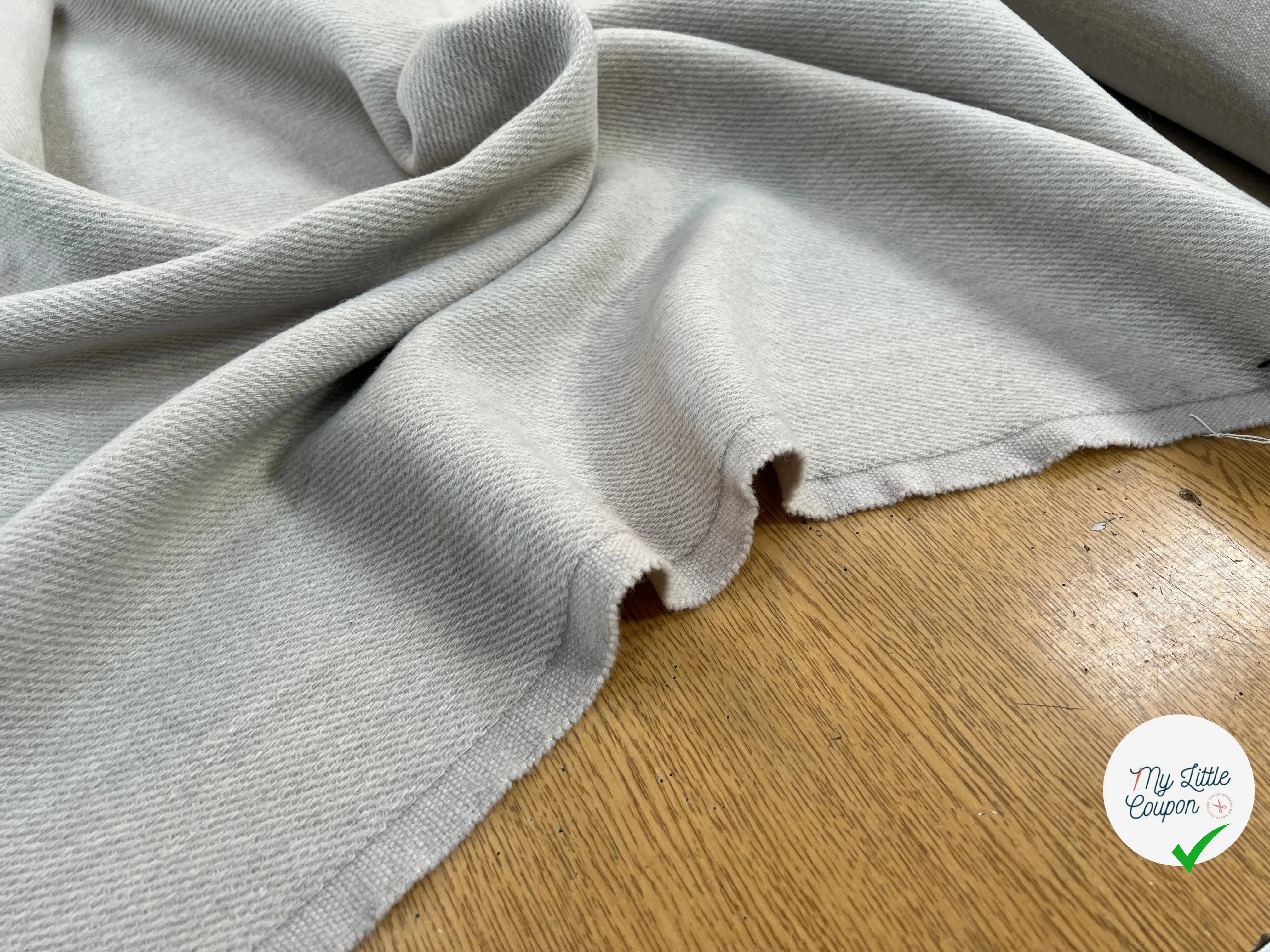 LAINAGE MANTEAU GRIS 70% LAINE - My Little Coupon