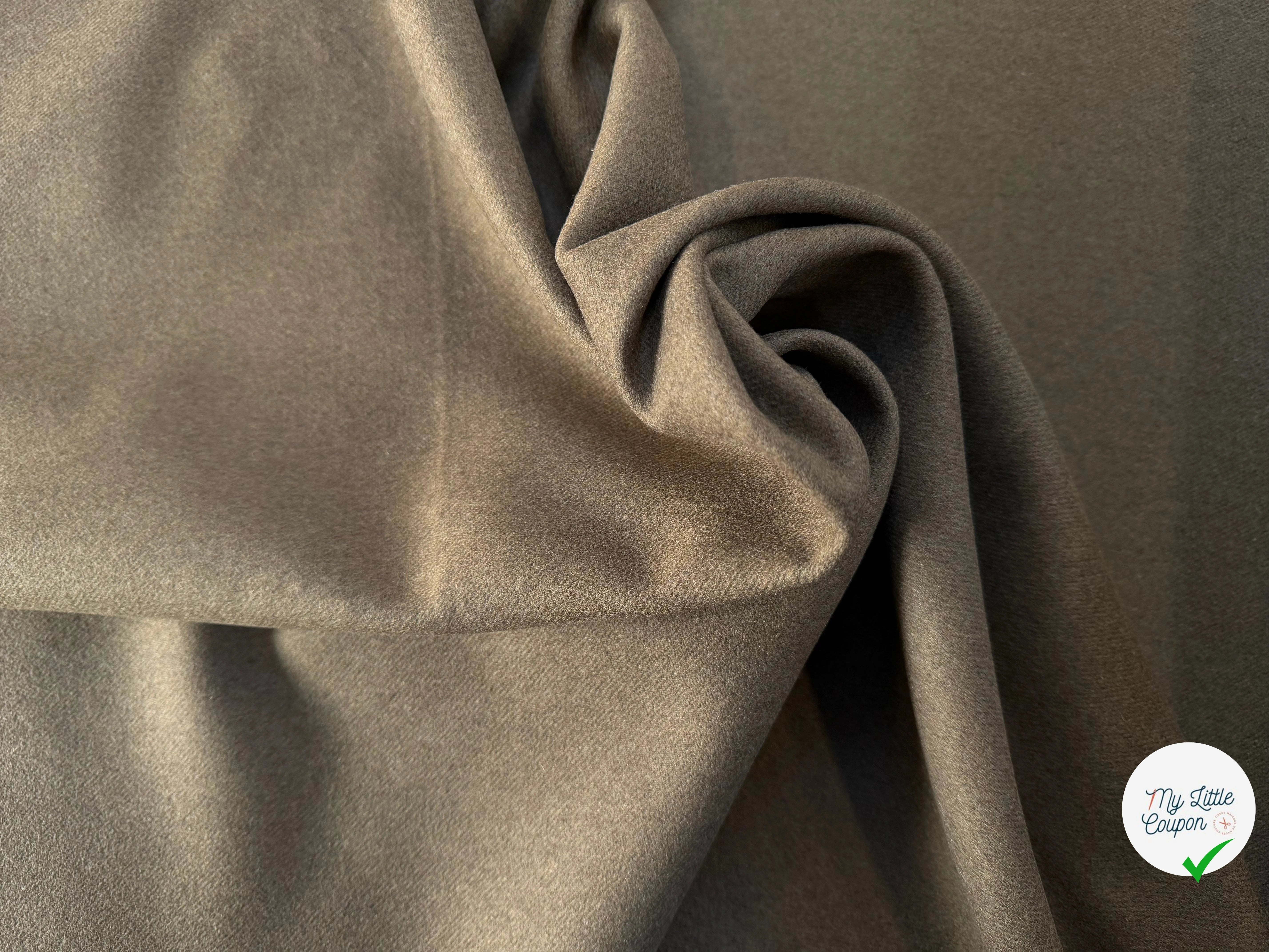 LAINAGE MANTEAU MANTECO VERT OLIVE 70% LAINE - My Little Coupon