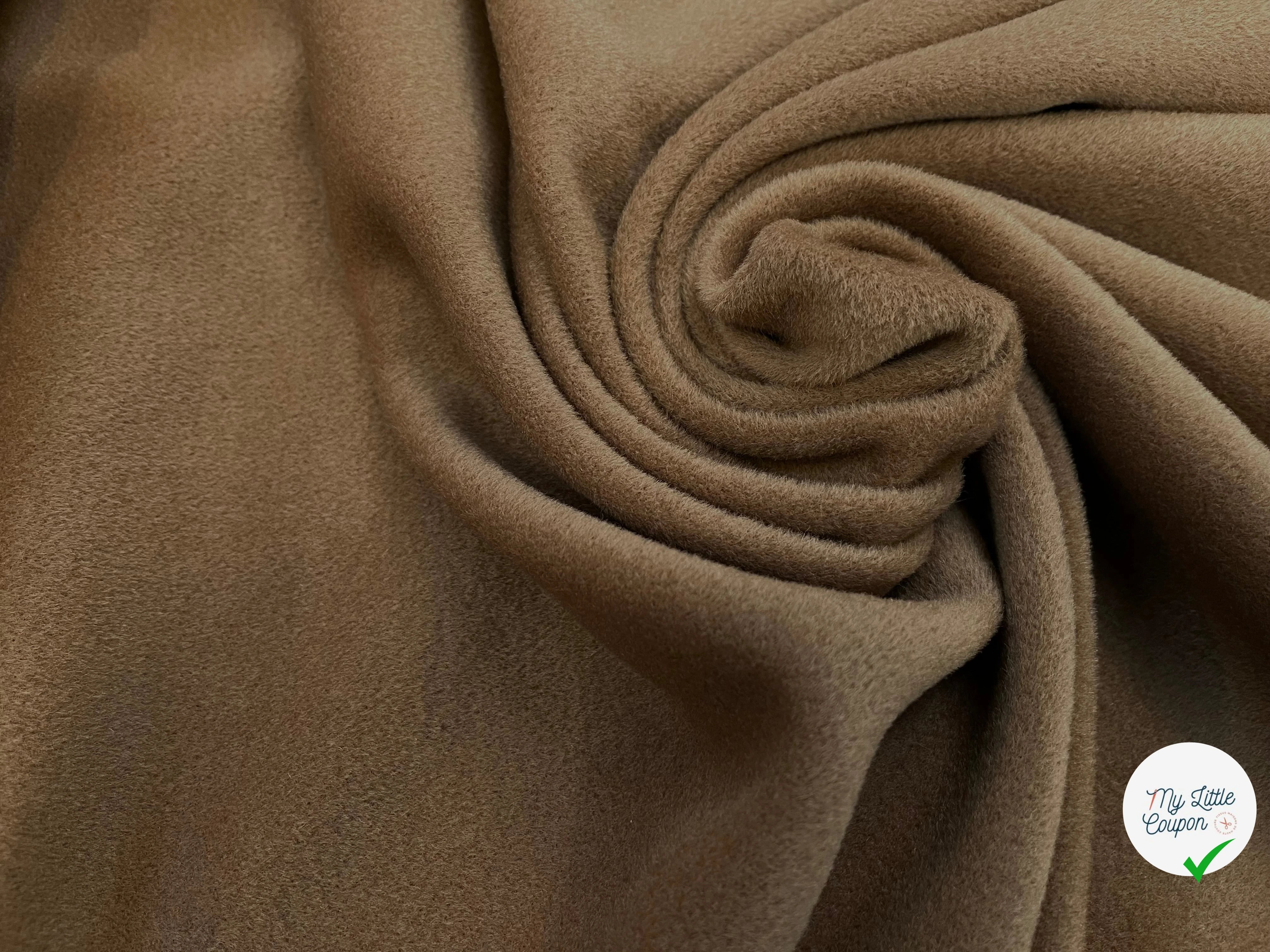 LAINAGE MANTEAU SANTOS 40% ALPAGA MARRON - My Little Coupon
