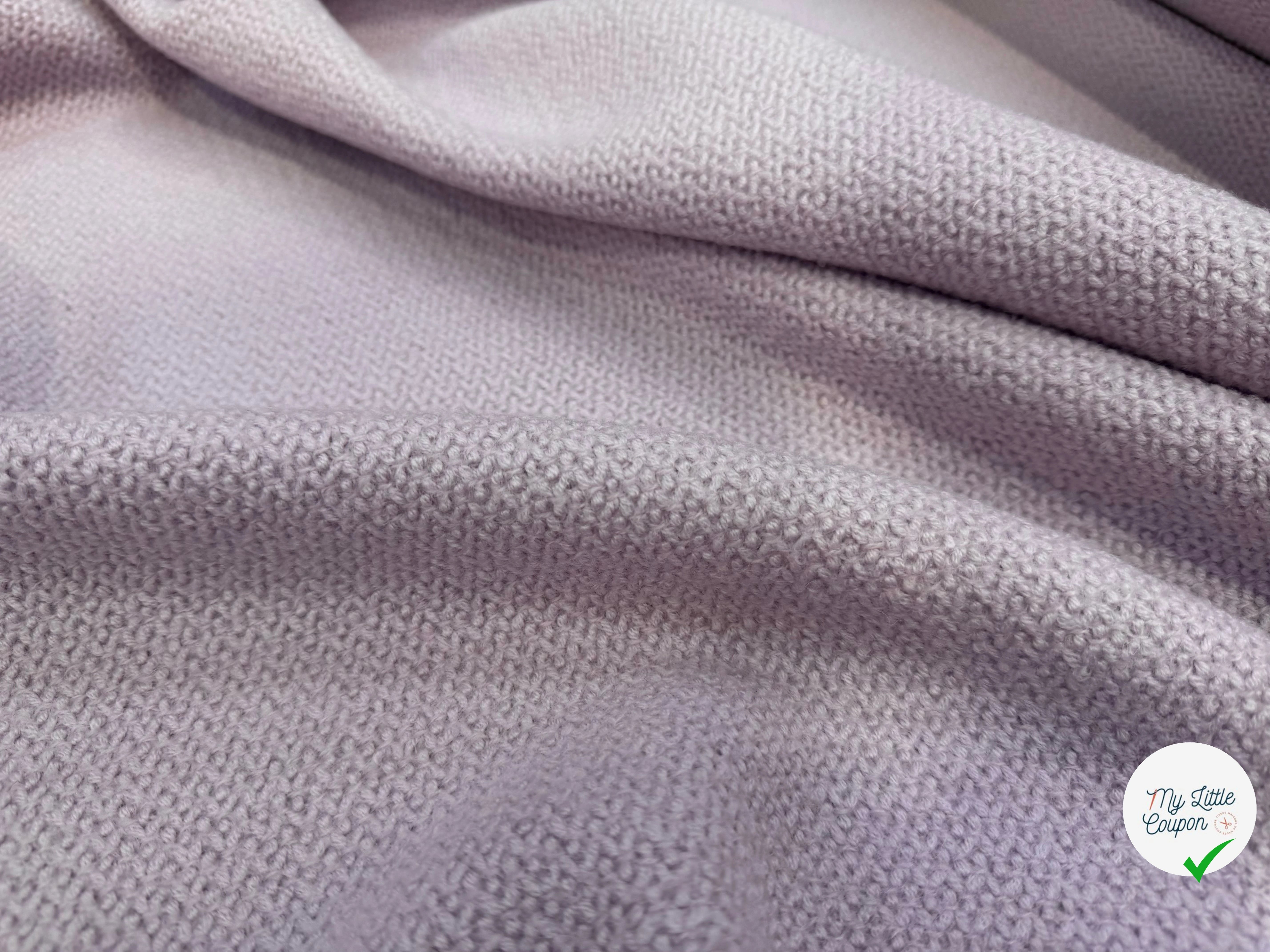LAINAGE MANTEAU TRICOT LAVANDE CLAIRE 100% LAINE VIERGE - My Little Coupon