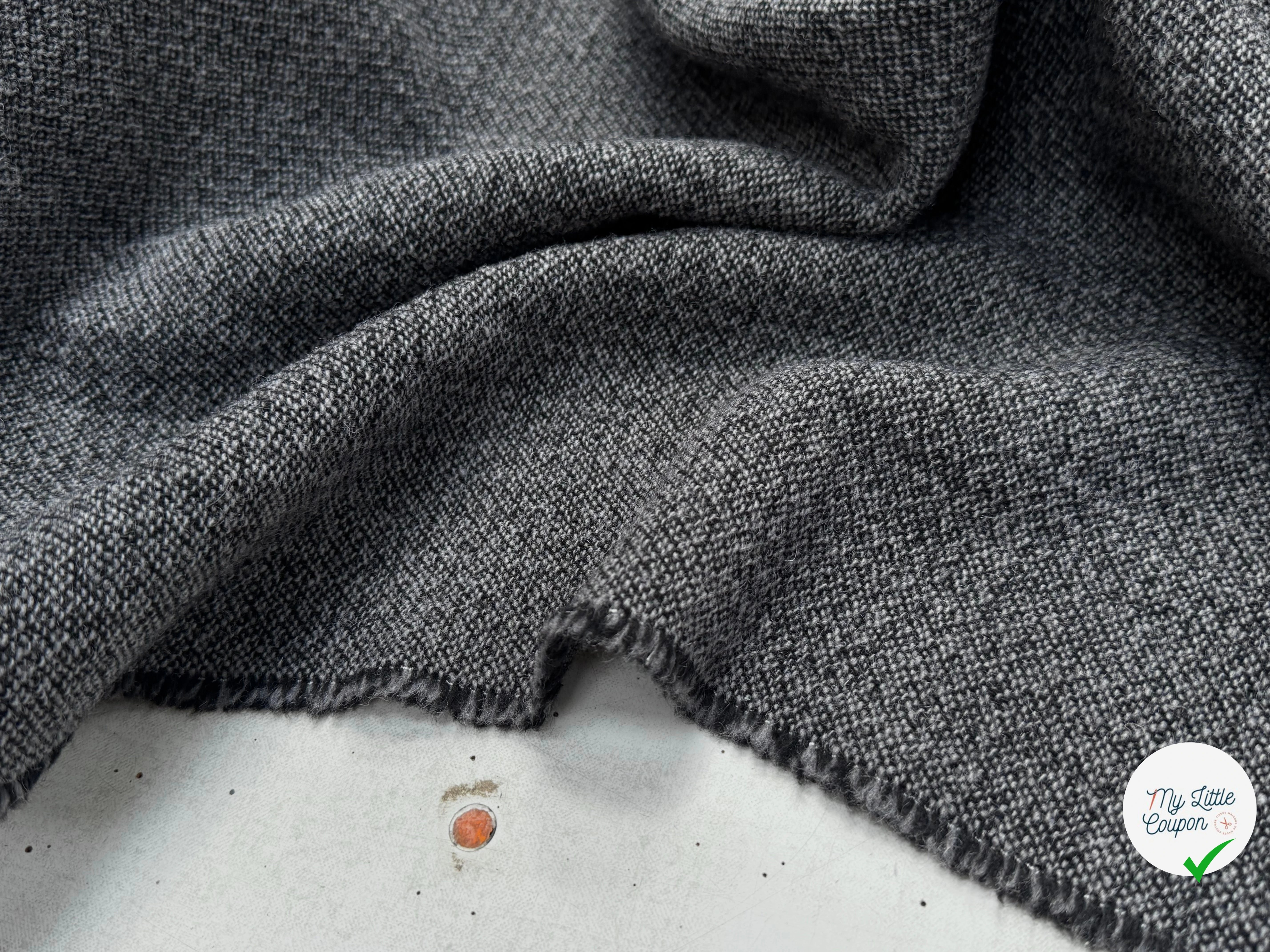 LAINAGE MANTEAU TRICOTÉ GRIS CHIC - My Little Coupon