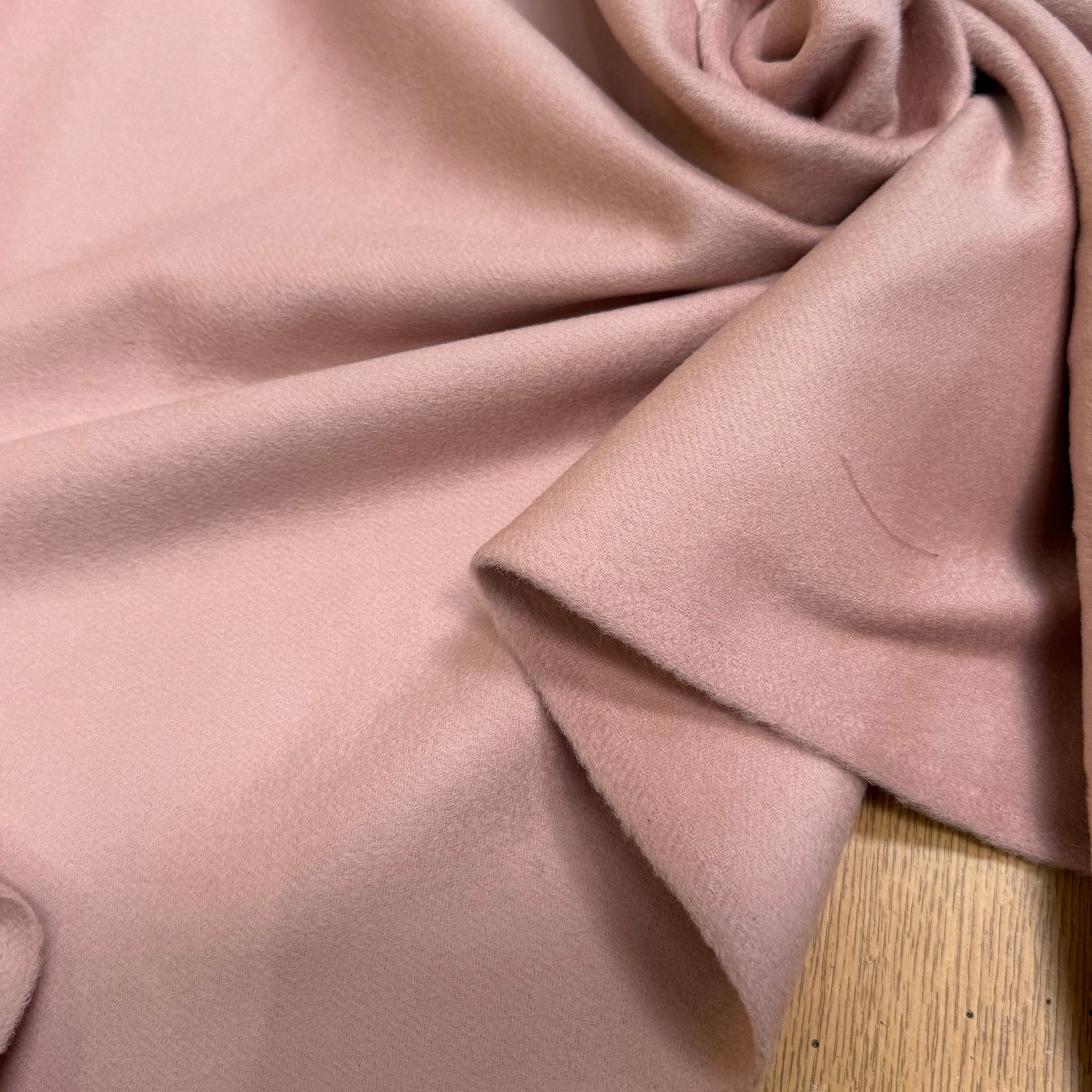 LAINAGE MANTEAU ULTRA DOUX ROSE PALE - My Little Coupon