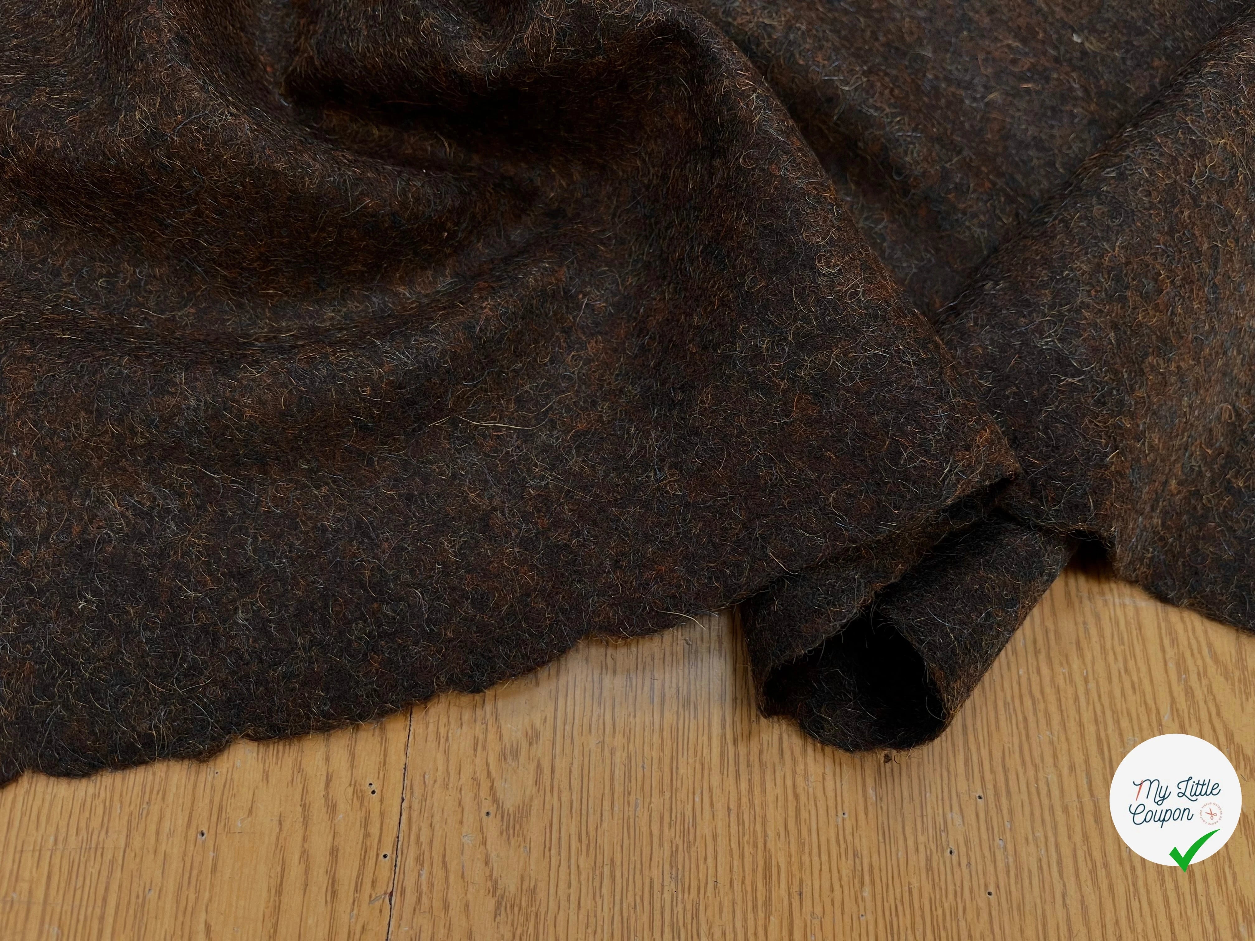 LAINAGE MOUCHETÉ MARRON - My Little Coupon