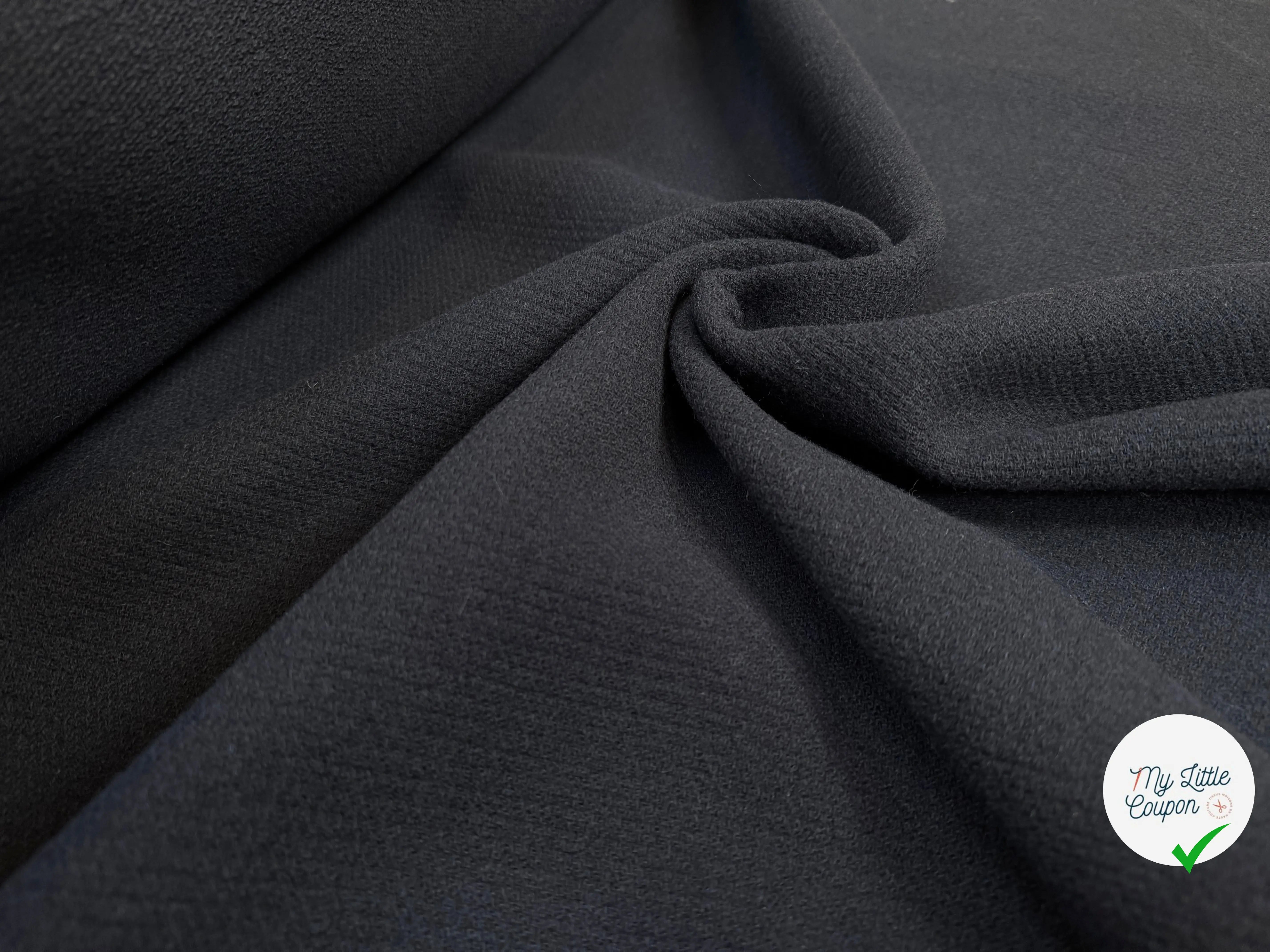 LAINANGE MANTEAU TRICOT BLEU NAVY 100% LAINE - My Little Coupon