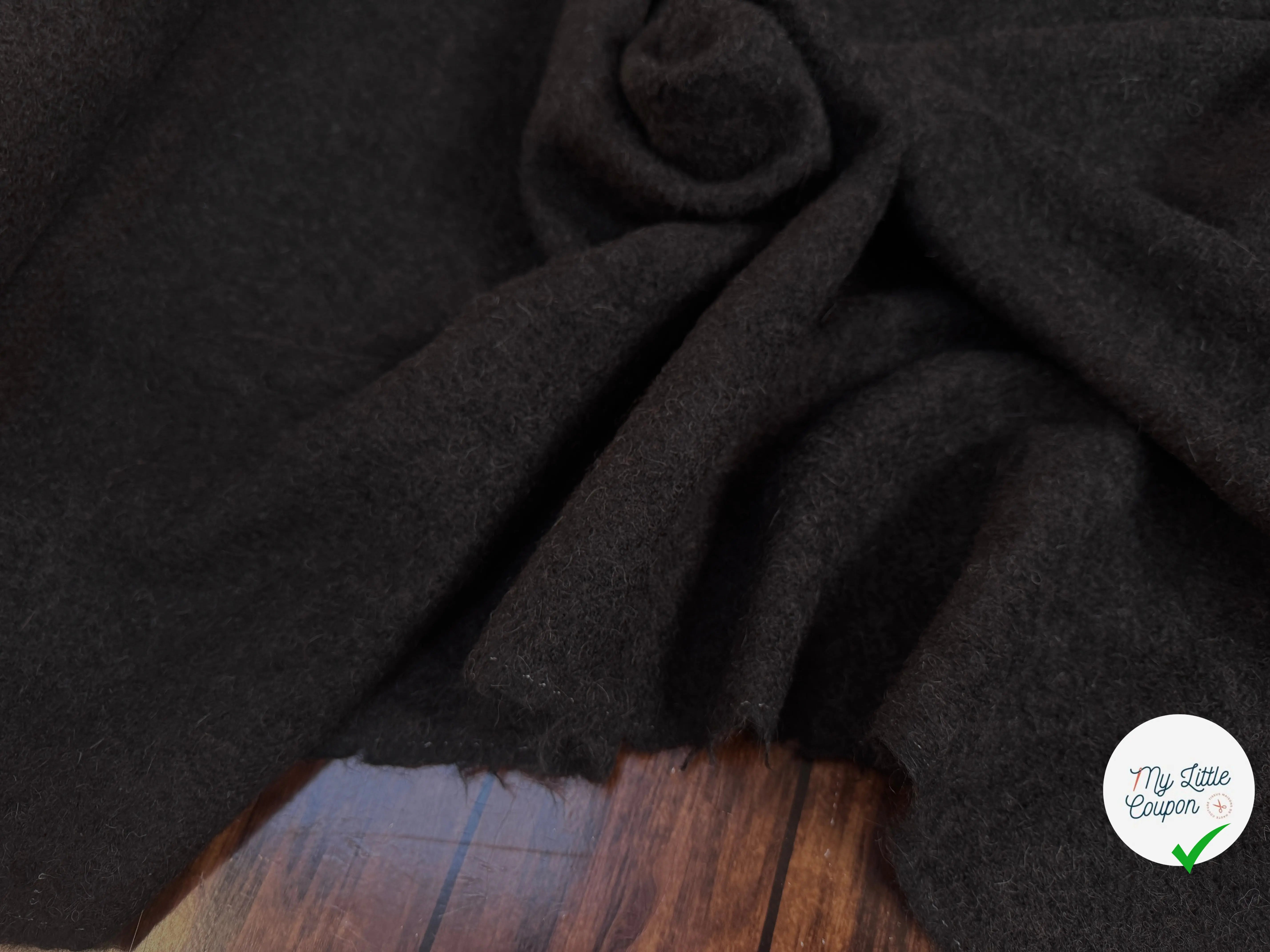 LAINE ALPAGA BOUCLE NOIRE 172168/2131 LANIFICIO FAISA TIFANY LINE - My Little Coupon