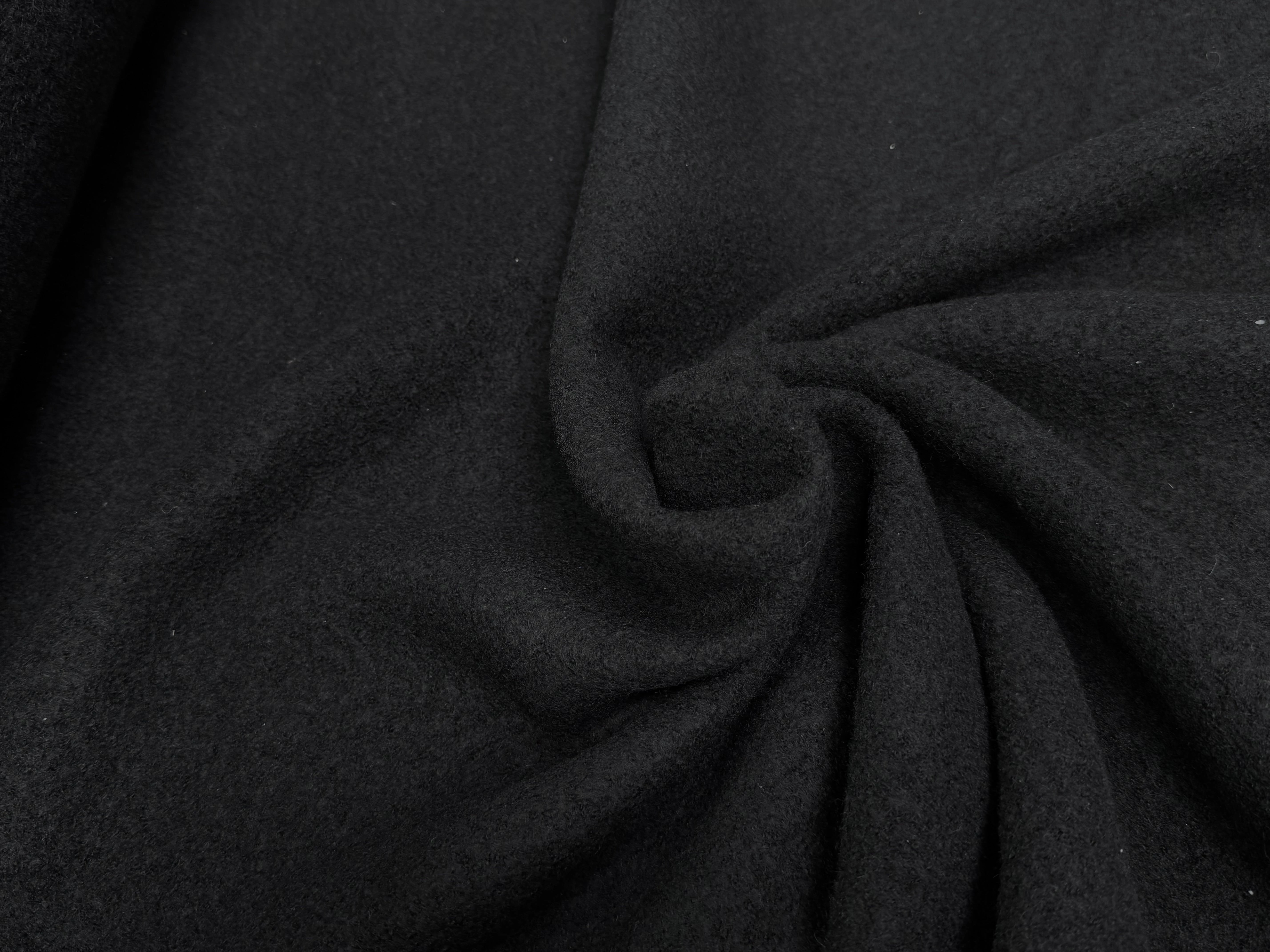 LAINE BOUILLIE NOIR STRETCH - My Little Coupon