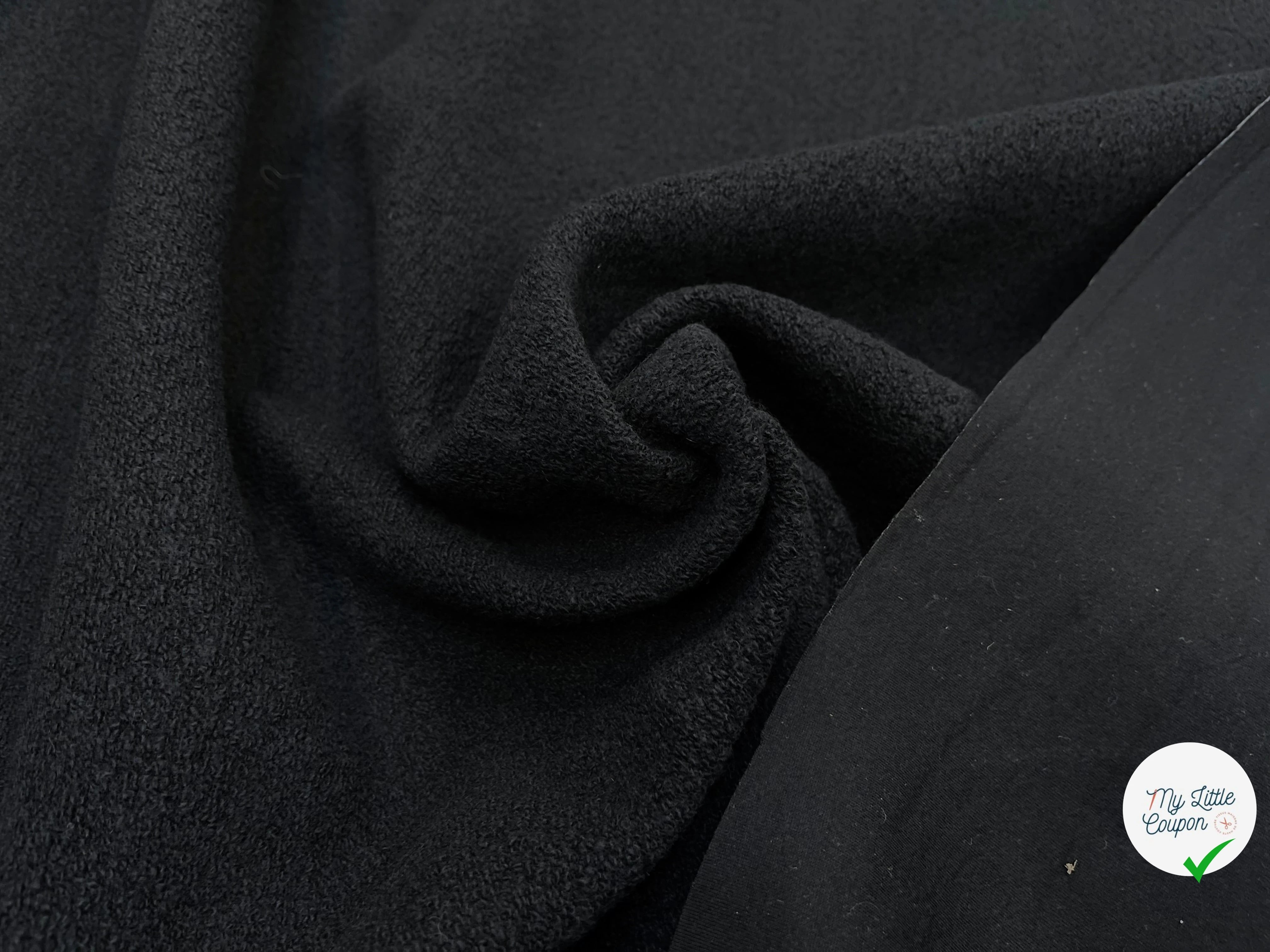 LAINE CONTRECOLLÉE & MOLETTONNÉE ULTRA DOUX NOIR FOAM - My Little Coupon