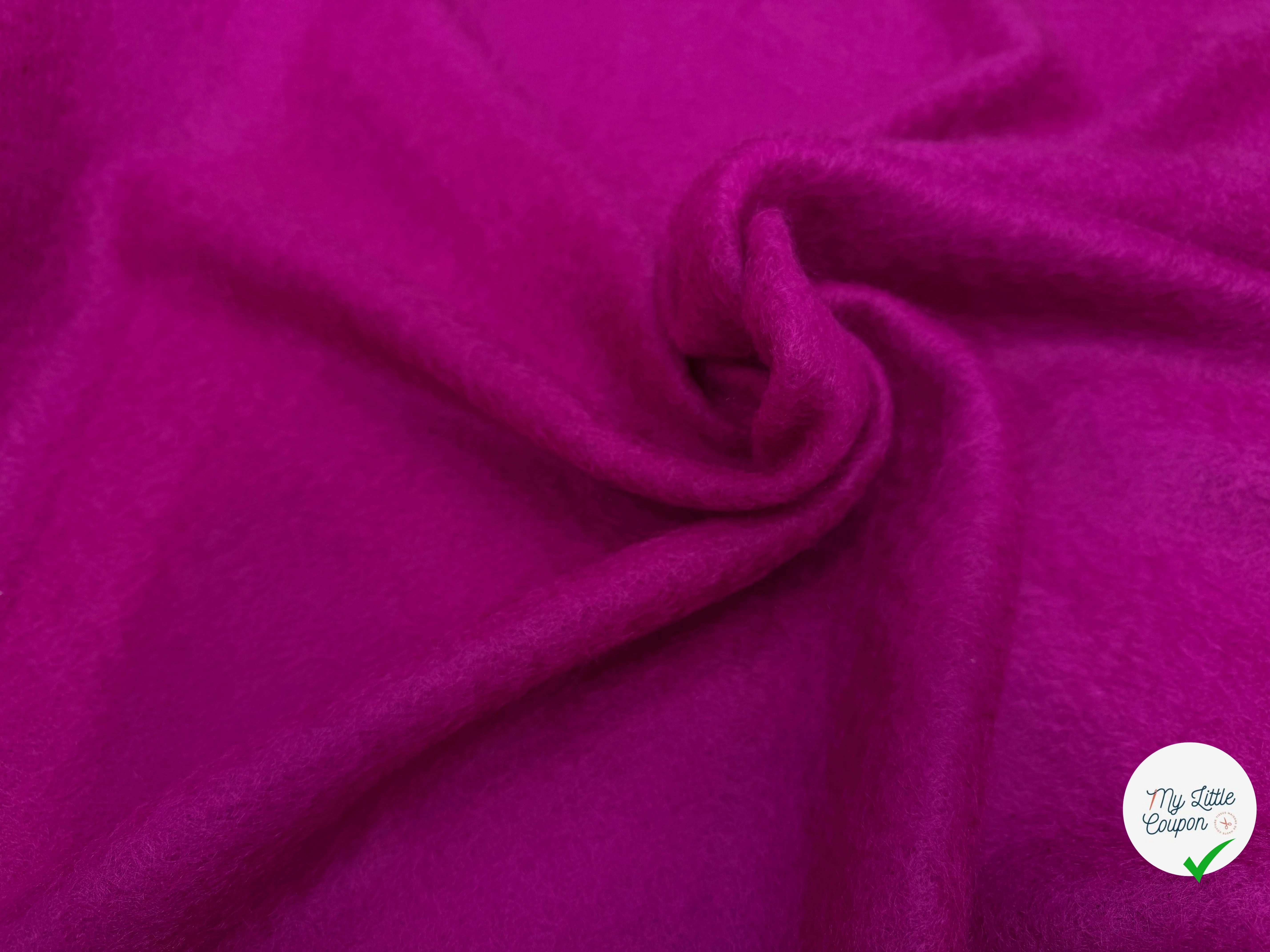LAINE FOULÉE FUSCHSIA POILS COURTS - My Little Coupon