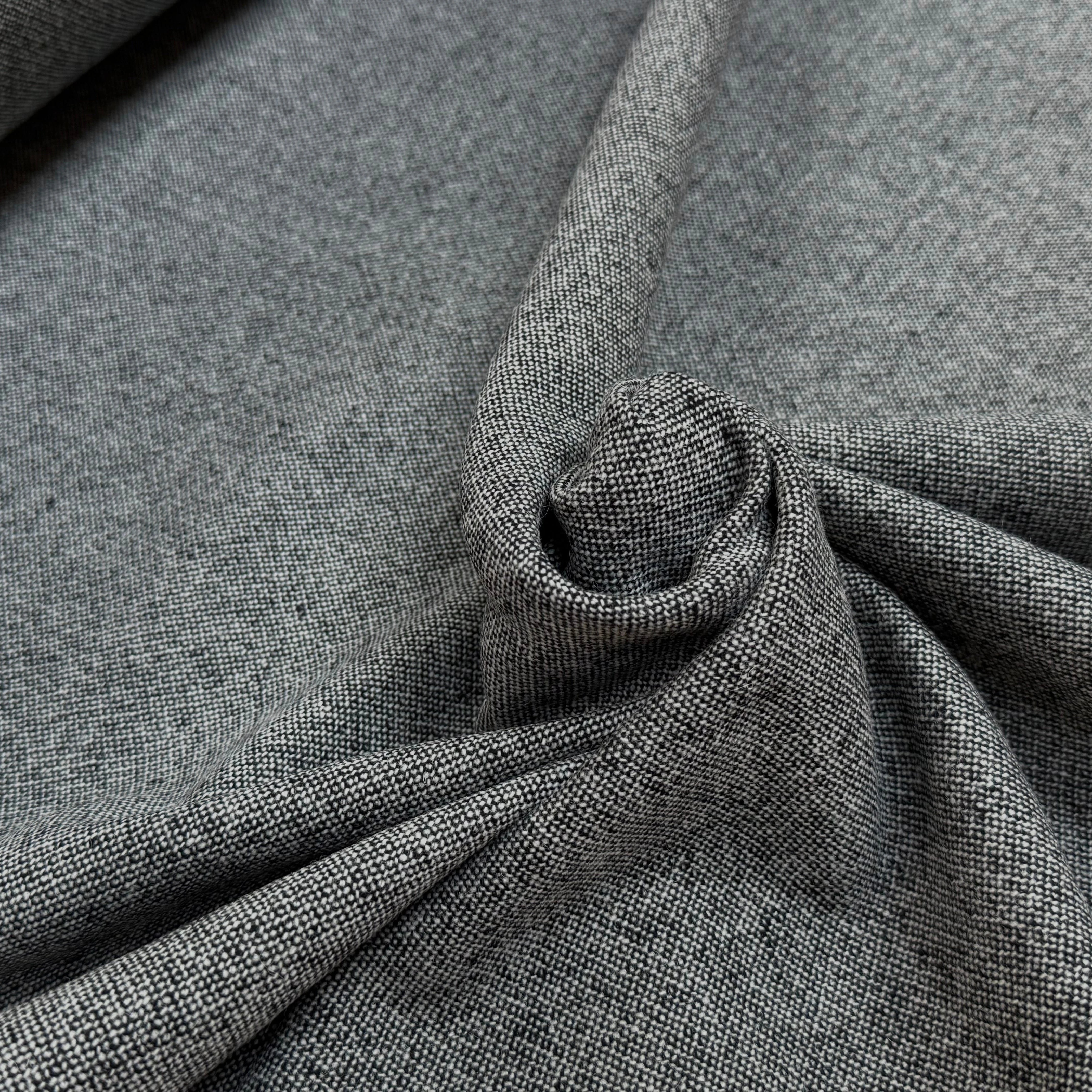 LAINE TRICOTÉE TRÈS BELLE GRIS CHINÉ - My Little Coupon