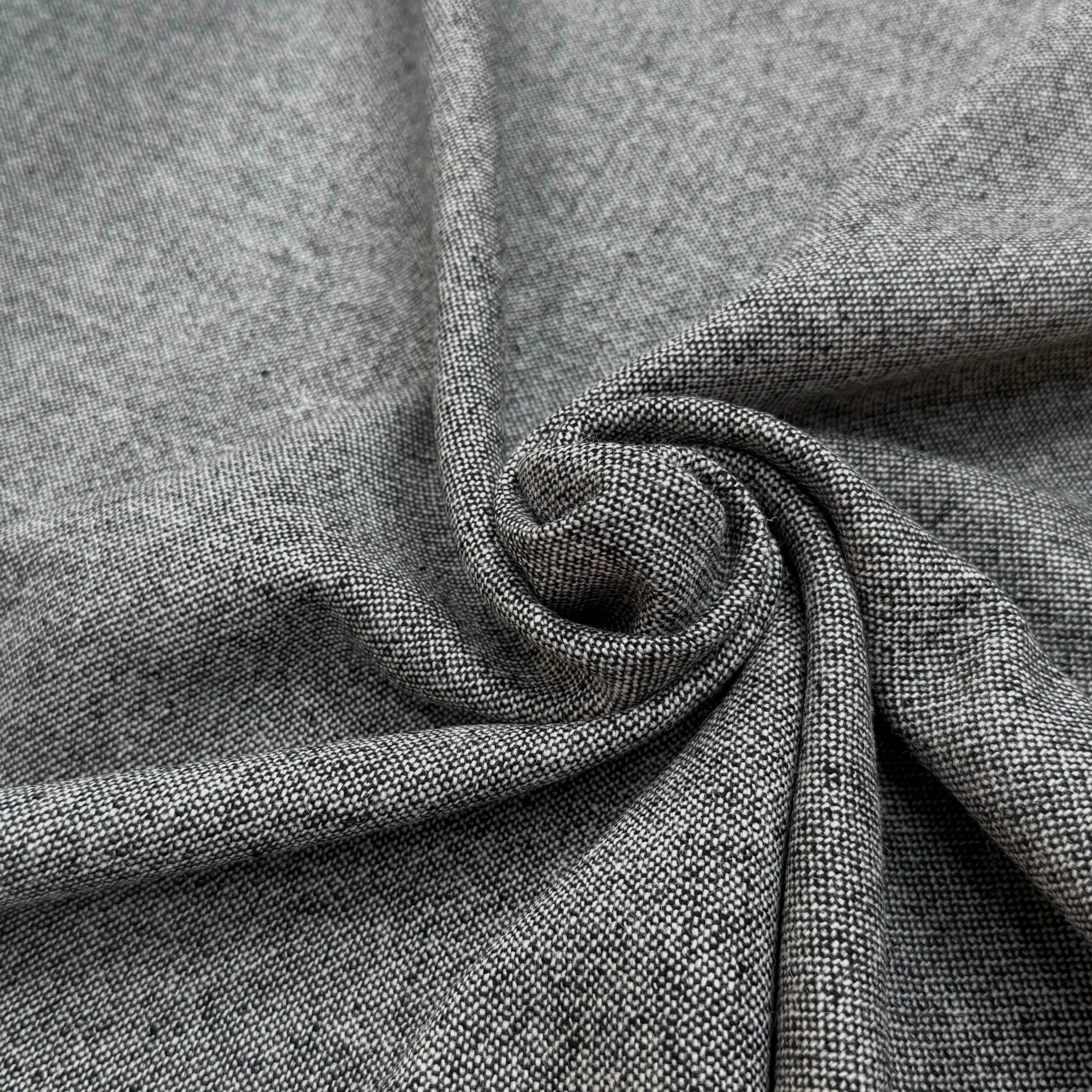 LAINE TRICOTÉE TRÈS BELLE GRIS CHINÉ - My Little Coupon