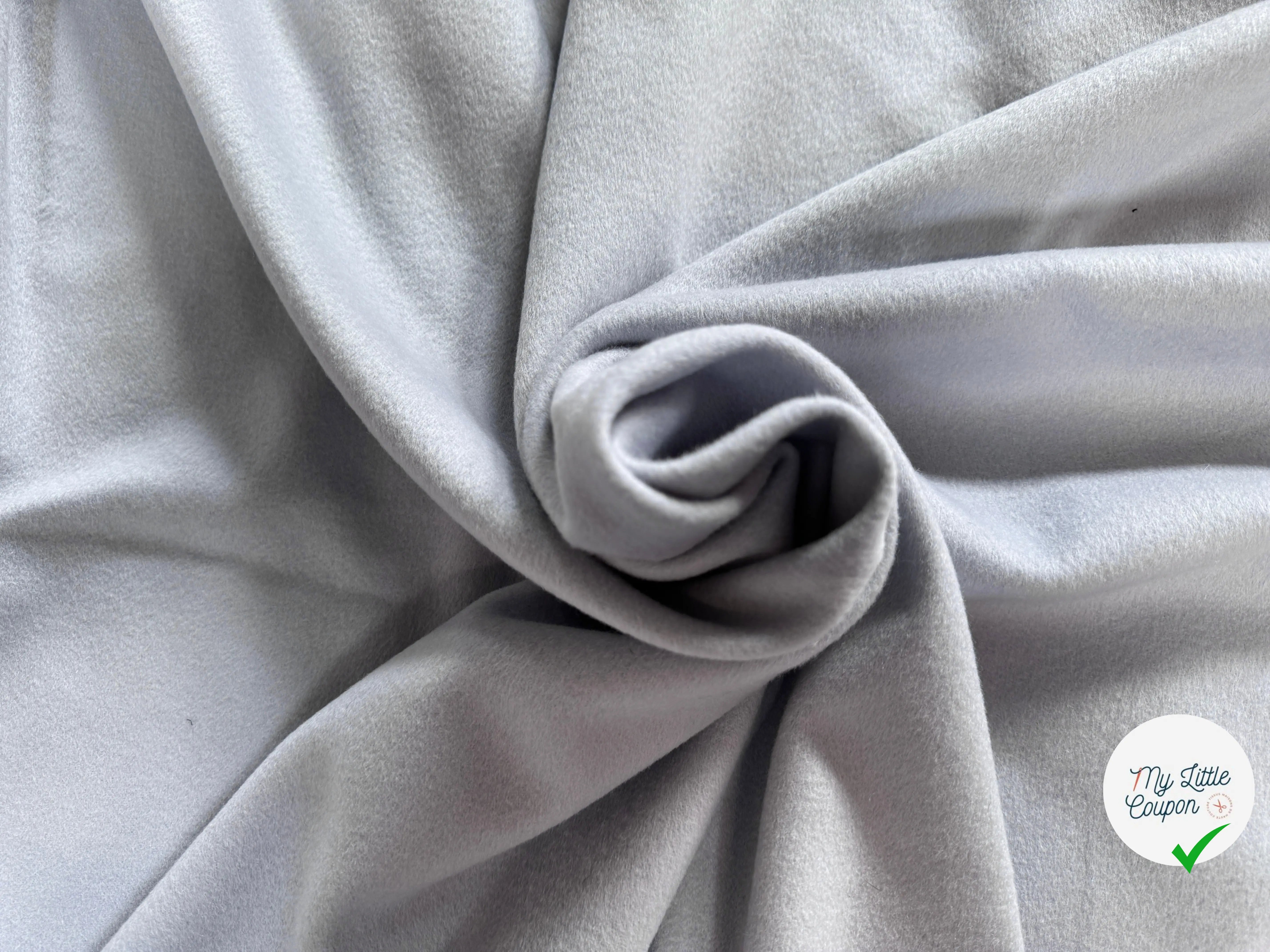 LAINE VIERGE BLEU/GRIS 15% CACHEMIRE - My Little Coupon